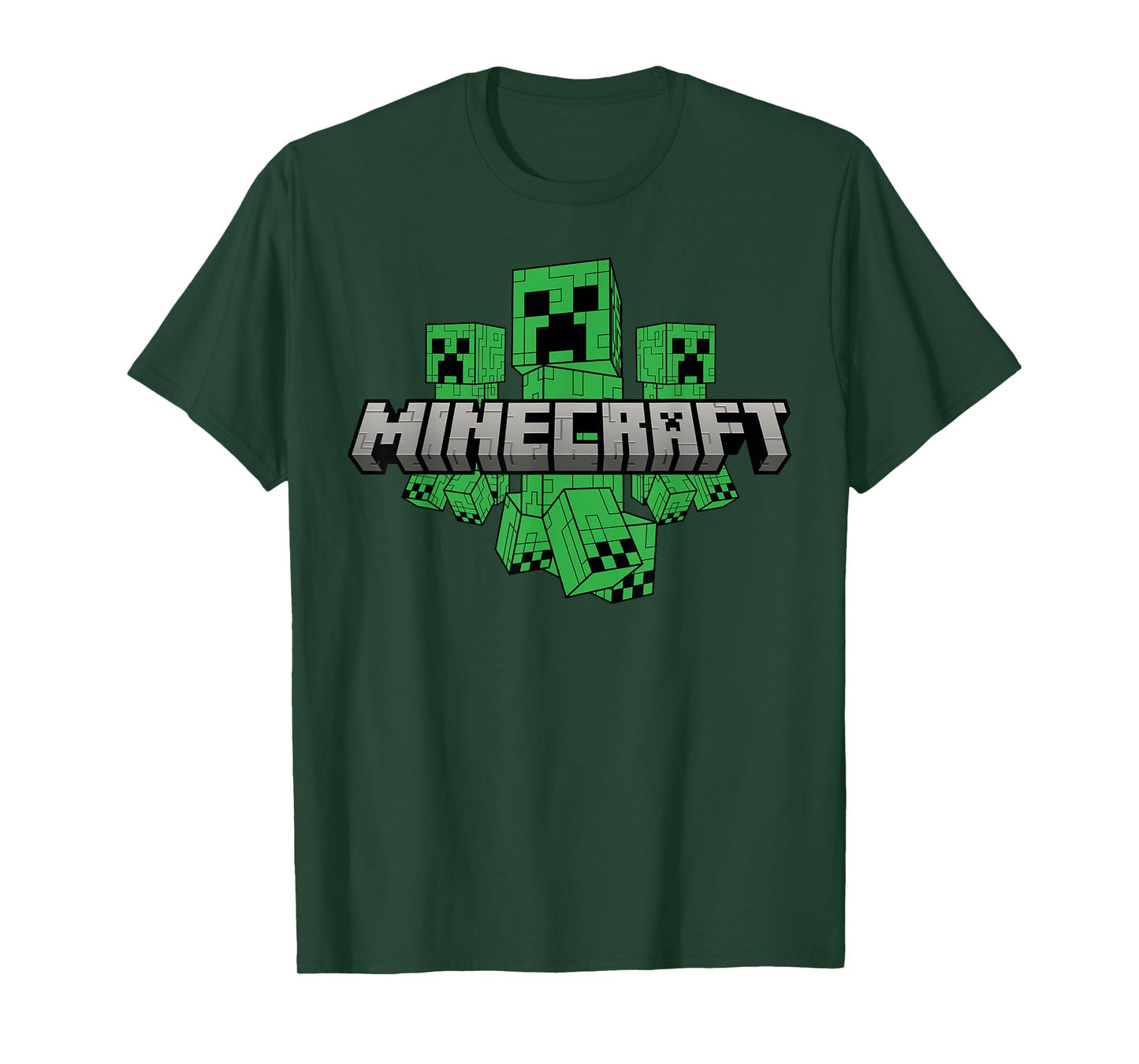 Minecraft Digital Creeper Trio T-Shirt