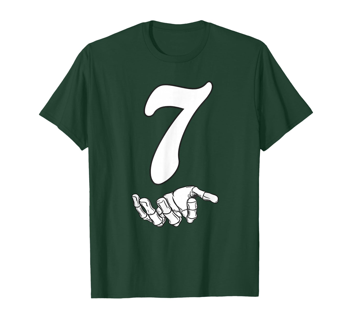 Number 7 Matching 67 Meme Halloween Costume Men Women Kids T-Shirt