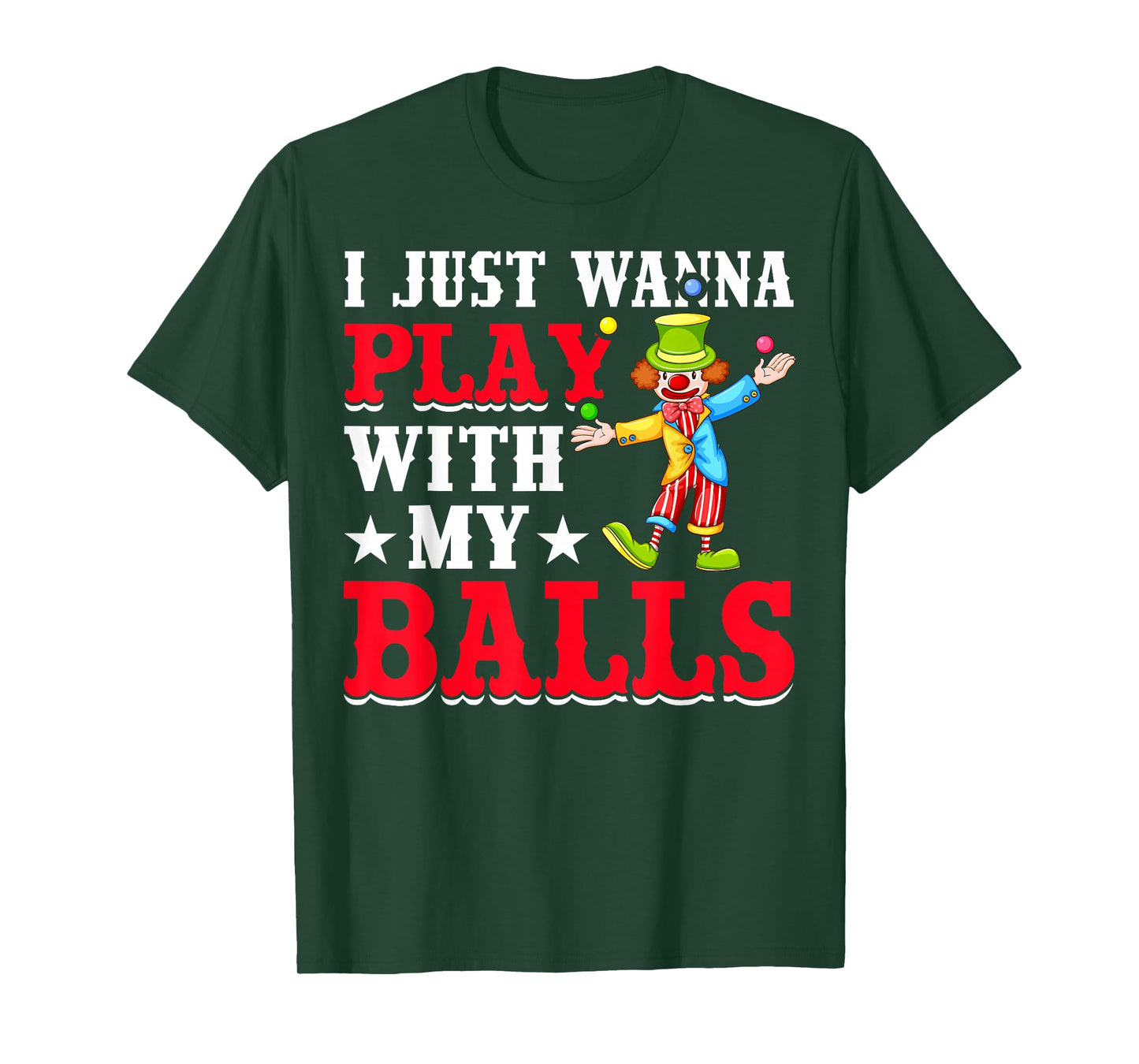 Jugglers Costume Funny Circus Stuff Juggling Balls Juggling T-Shirt