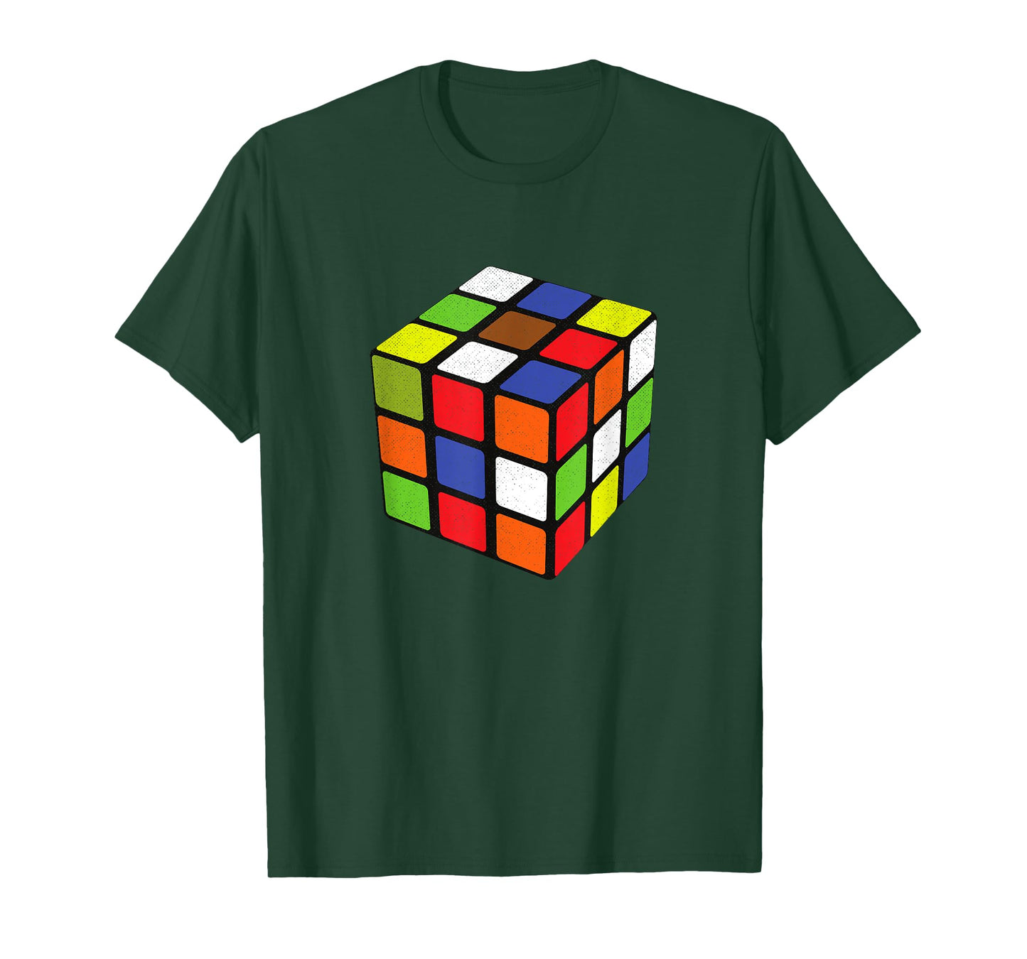 Rubiks Cube Colorful 3x3 Cube Math Game Speed Cubing Puzzle T-Shirt