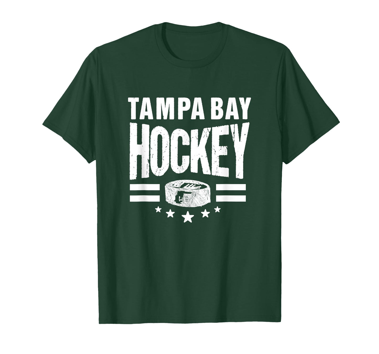 Hockey Tampa Bay Throwback Blue TB Retro Tampa Bay Fan Pro T-Shirt