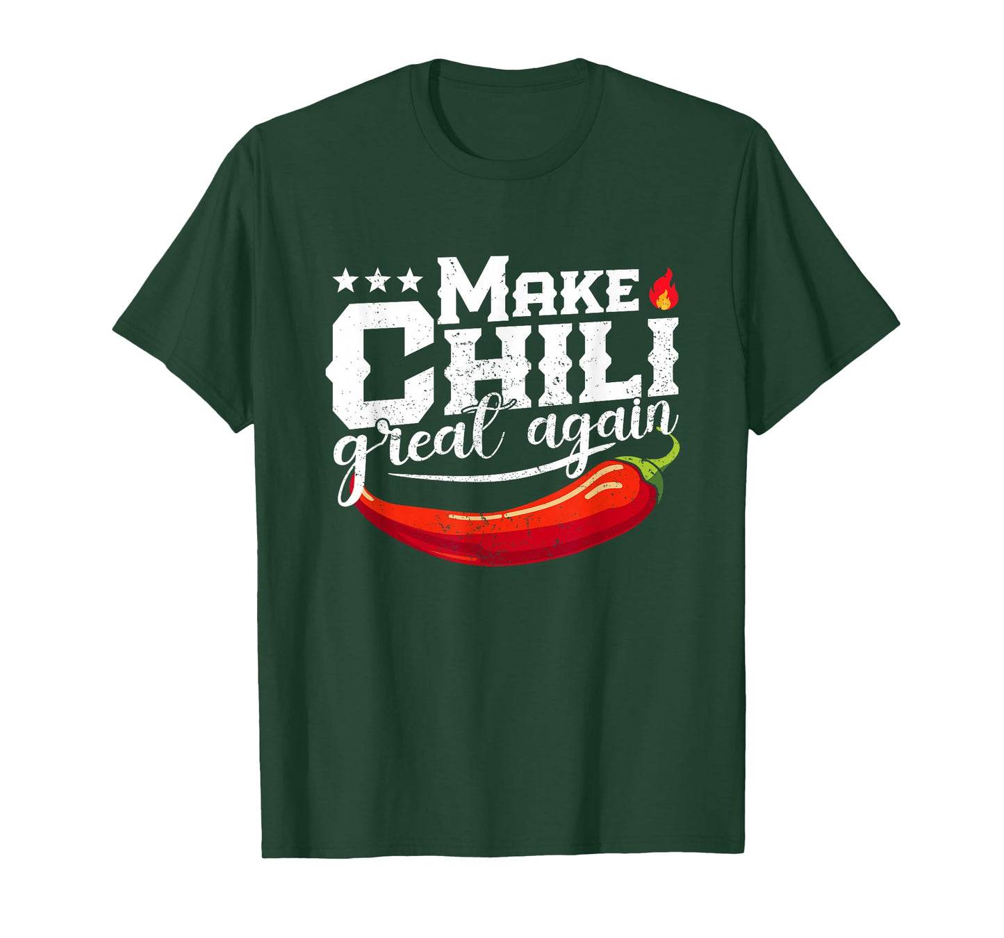 Make Chili Great Again Chili Cook-Off Competition Team Chef T-Shirt