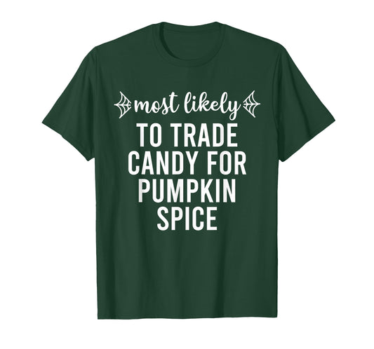 Most Likely to Halloween Matching Family Pajamas Funny Group T-Shirt