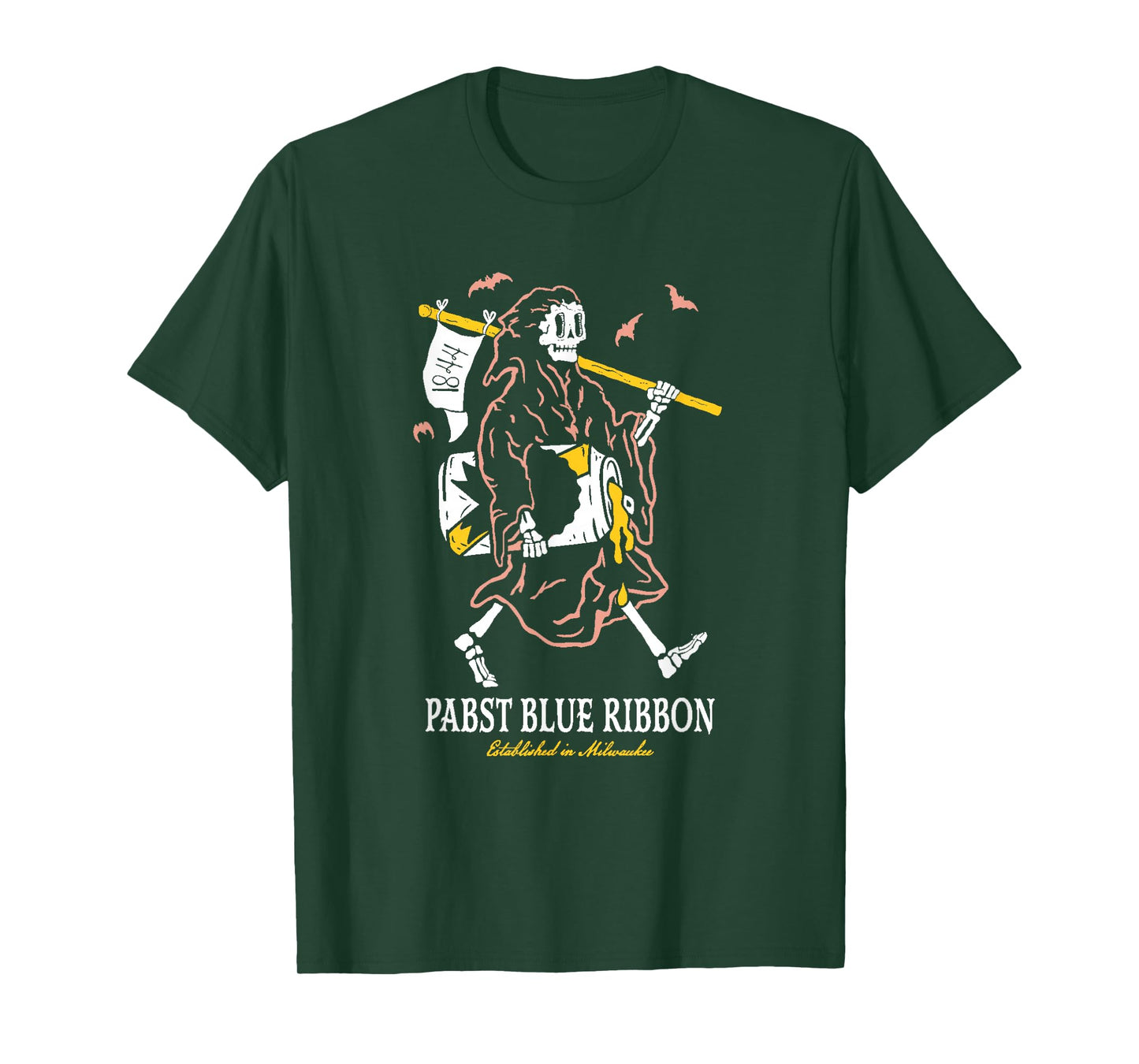 Pabst Blue Ribbon Pastel Reaper T-Shirt
