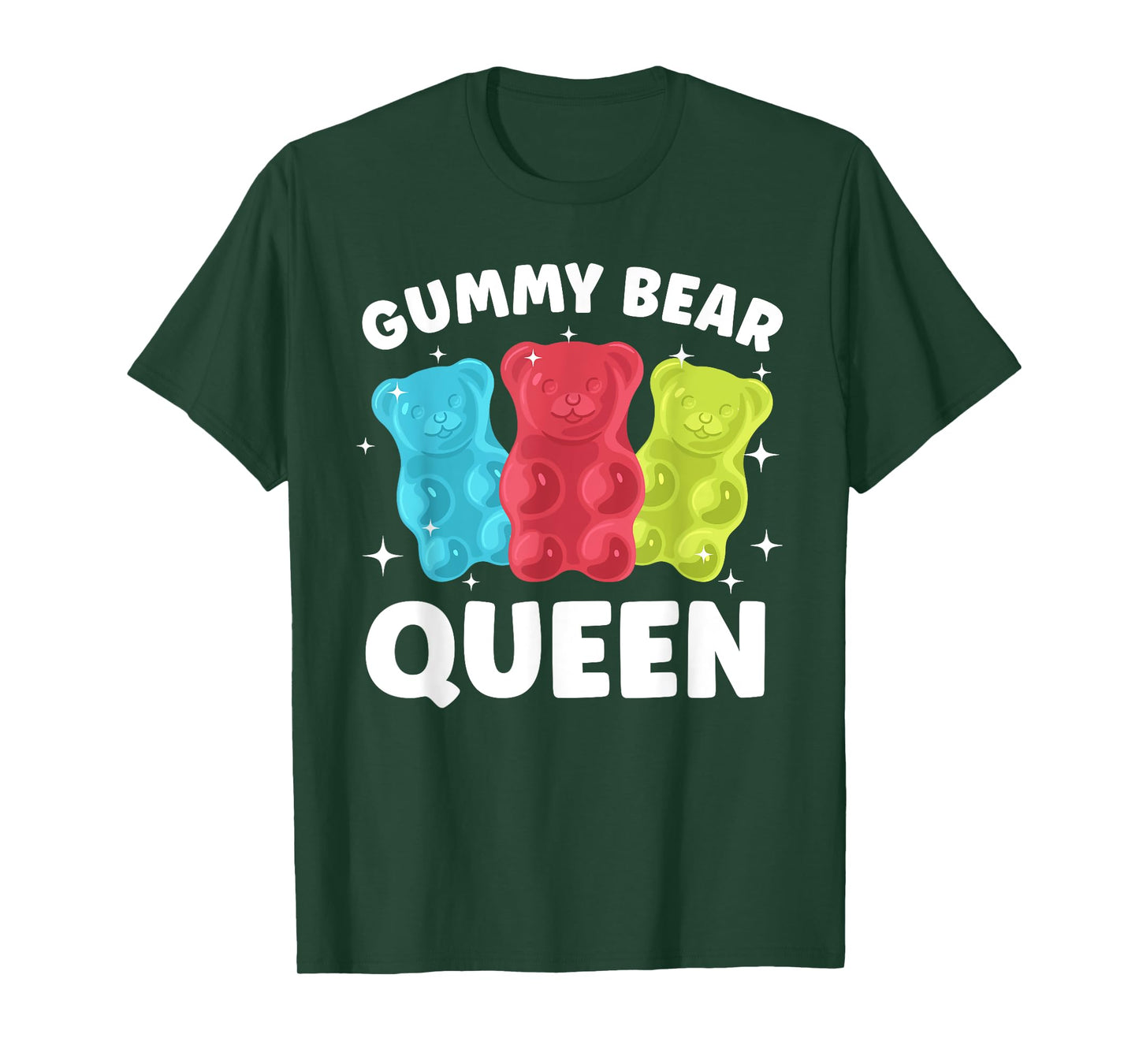 Cute Gummy Bear Art For Women Girls Gummy Bear Lover Gummies T-Shirt