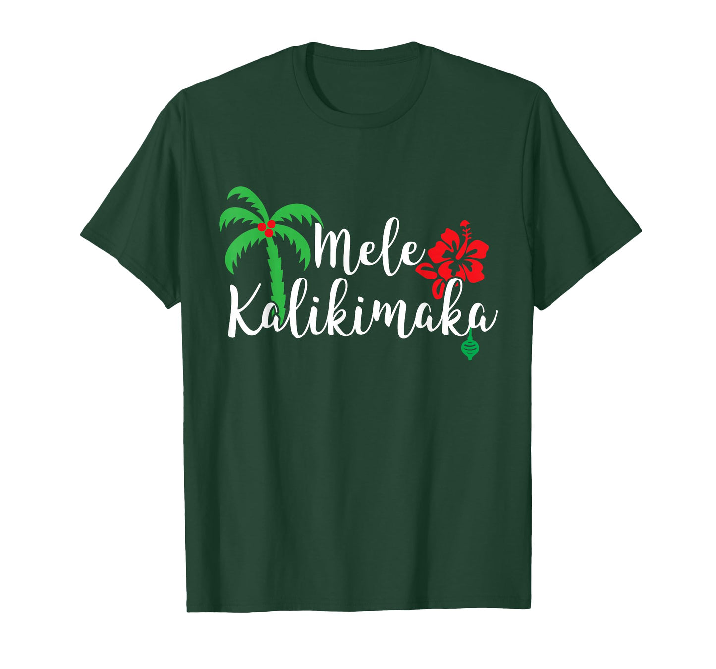 Mele Kalikimaka Hawaiian Merry Christmas T-Shirt