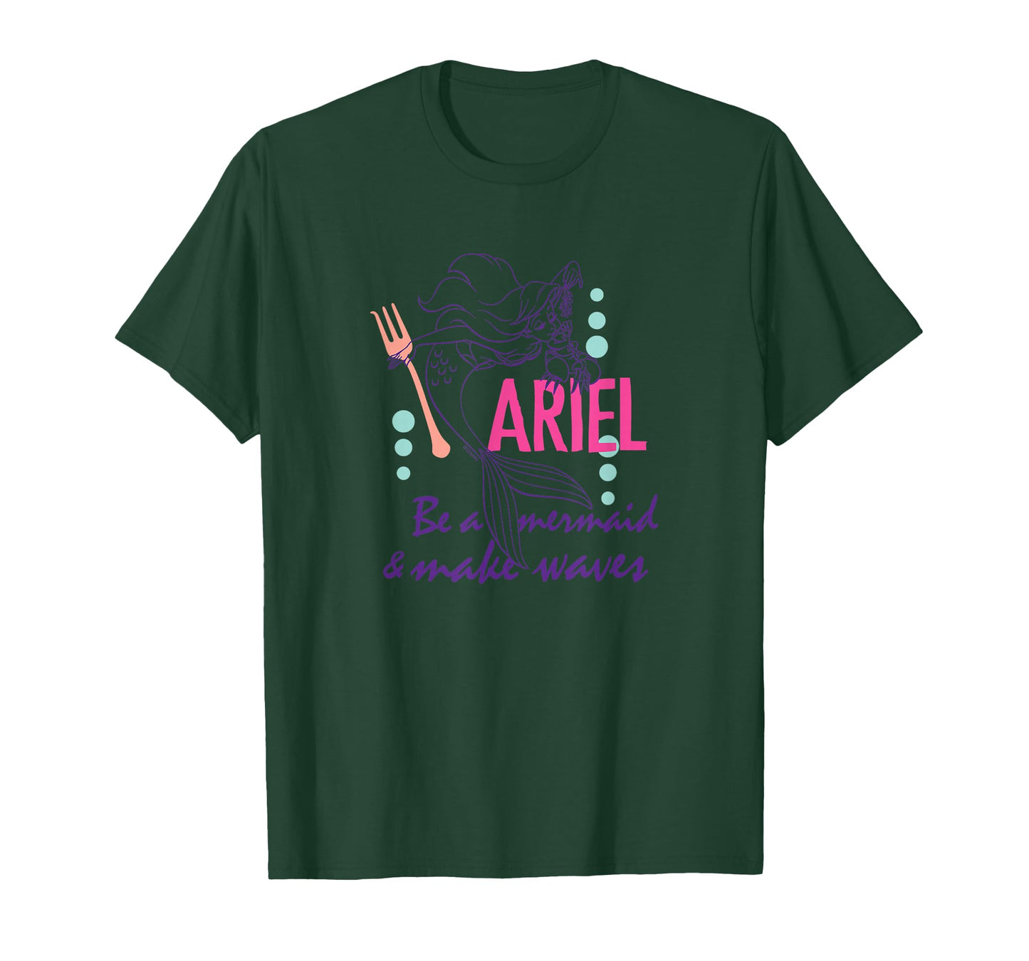 Disney Princess - Ariel Be a Mermaid & Make Waves T-Shirt