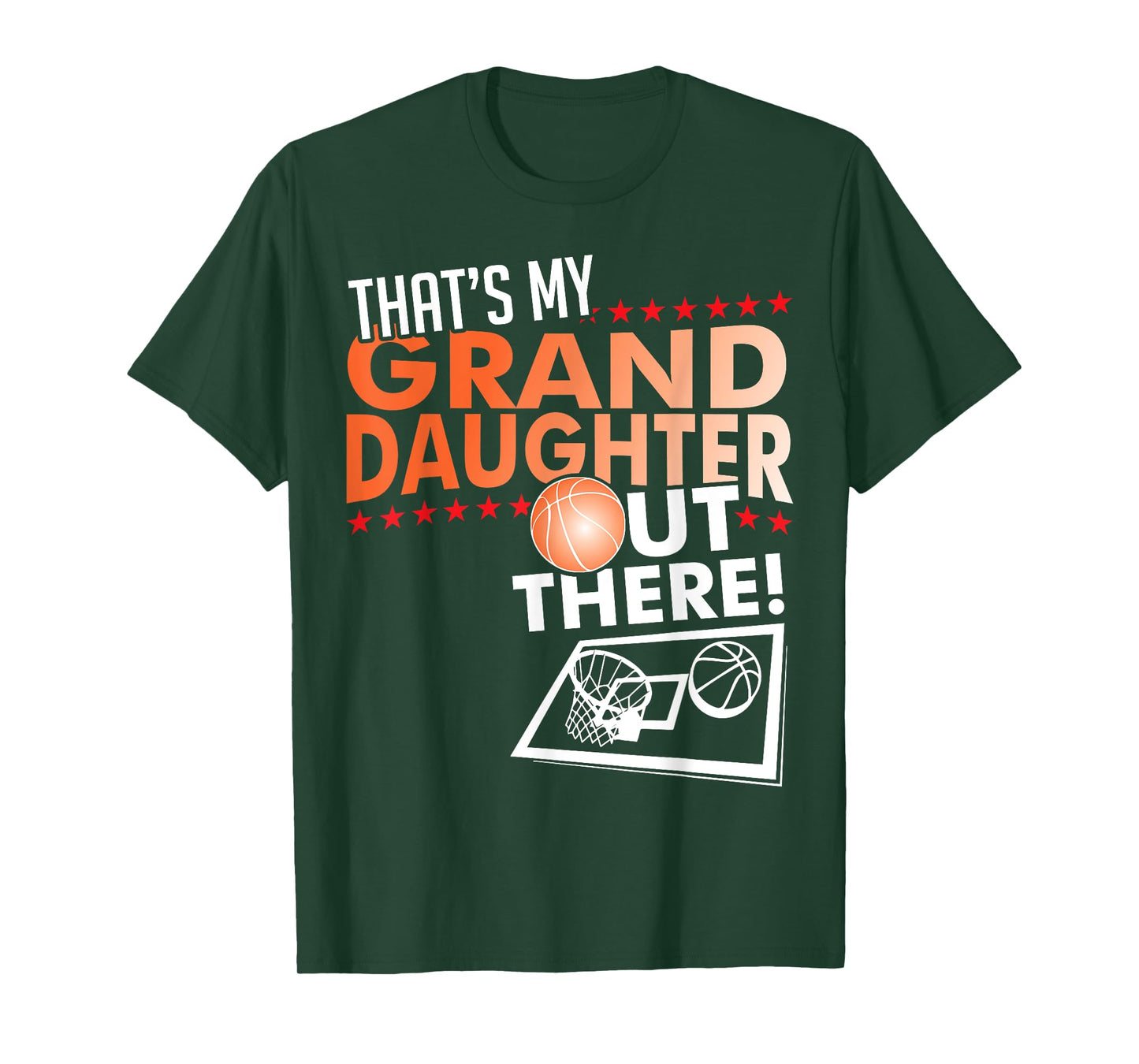 My Granddaughter - Basketball Grandpa & Grandma T Shirt T-Shirt