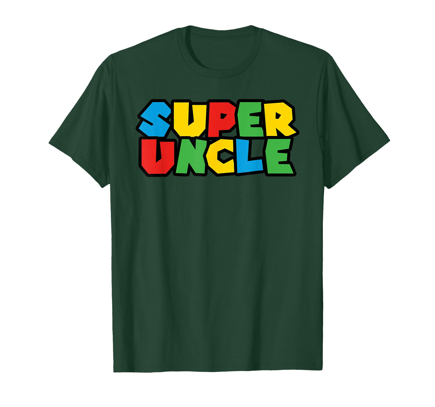 Superhero Uncle Gift from Nephew or Niece - Super Uncle T-Shirt