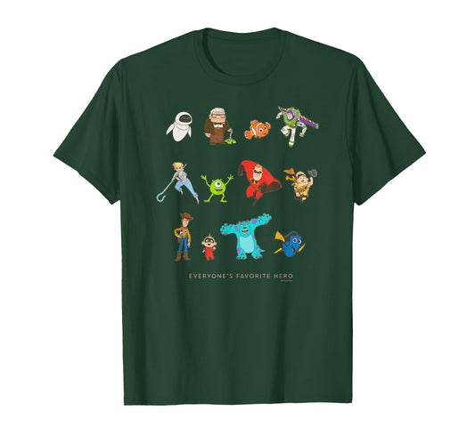 Disney and Pixar Character Everyone's Favorite Hero T-Shirt