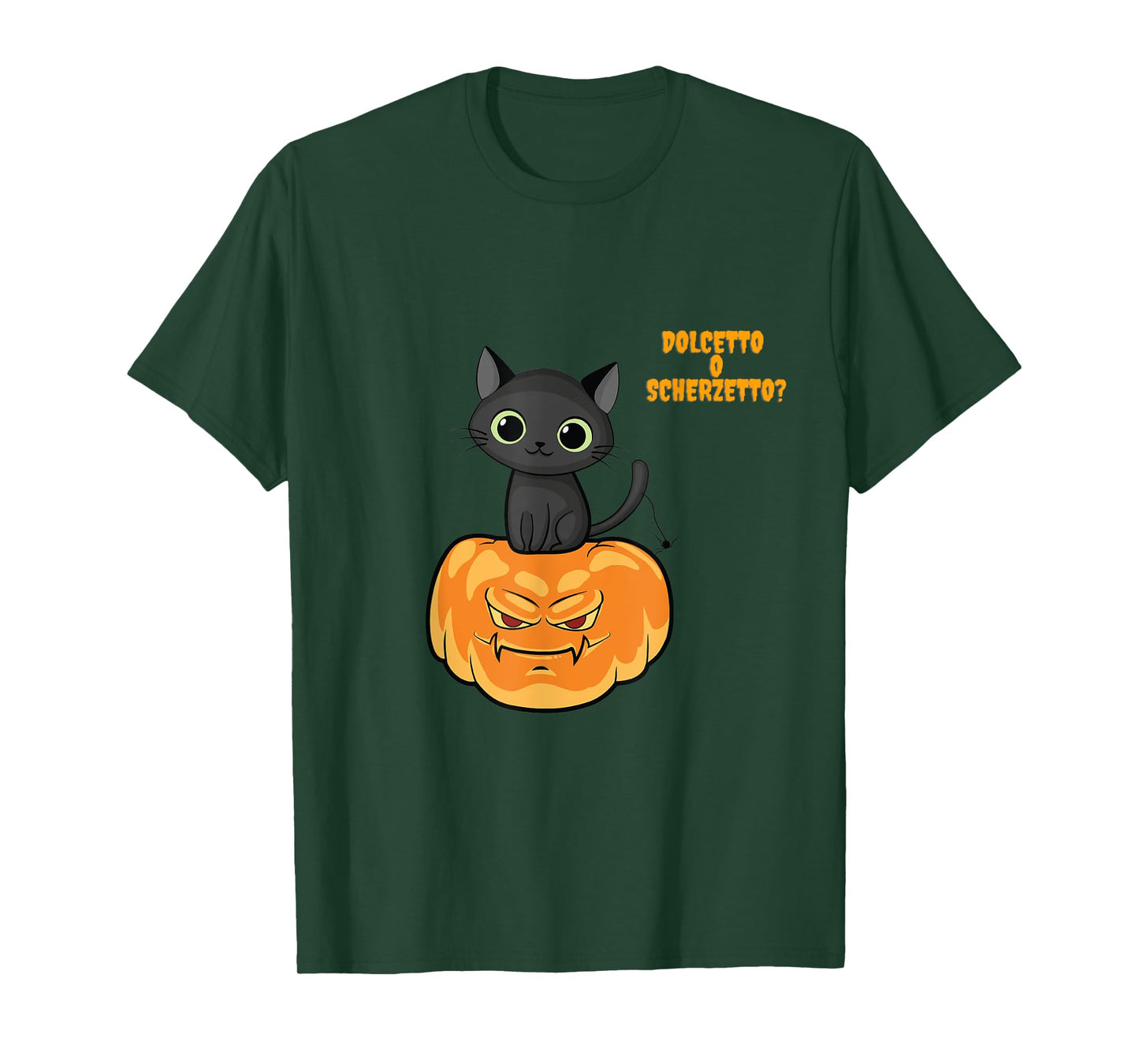 Halloween Baby Boy Cat Pumpkin Funny T-Shirt T-Shirt