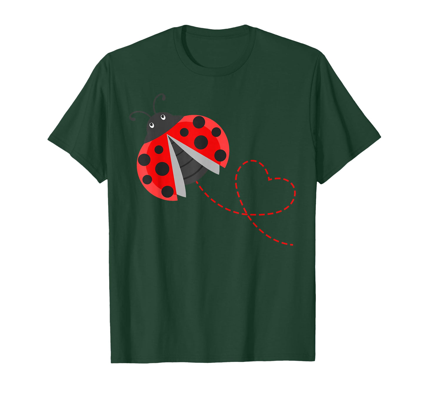 Ladybeetle Ladybugs Nature Lover Insect Fans Entomophile T-Shirt Small