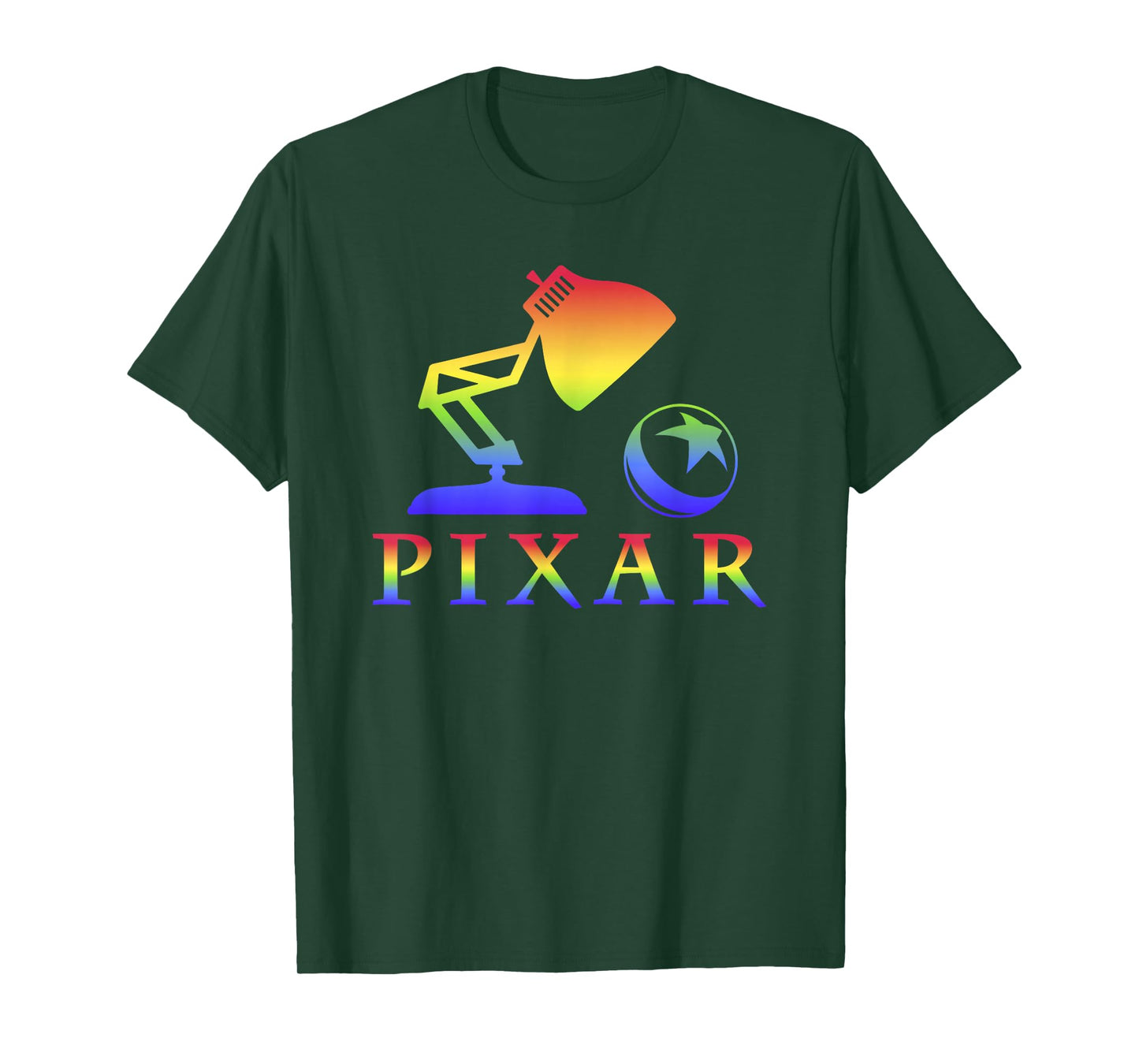 Disney Pixar Rainbow Pixar Logo T-Shirt