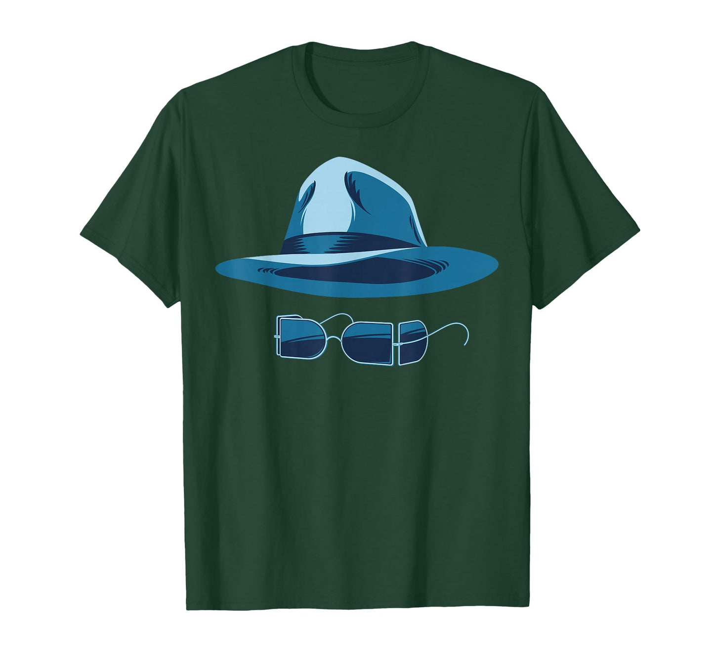 Universal Monsters The Invisible Man Hat And Glasses T-Shirt
