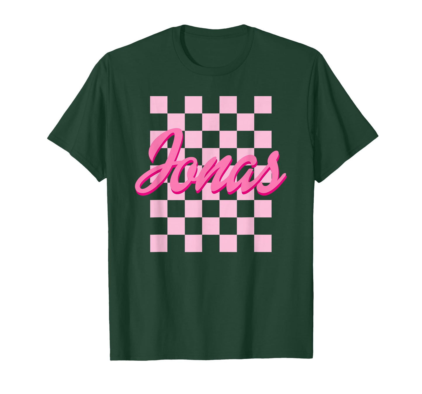 Jonas First Last Family Name-d Boy Girl Baby Birth-day T-Shirt