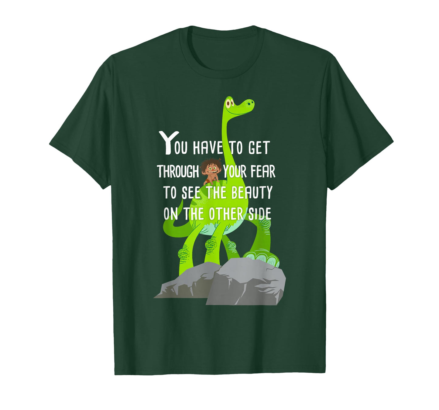 Disney Pixar The Good Dinosaur See The Beauty Arlo Poster T-Shirt