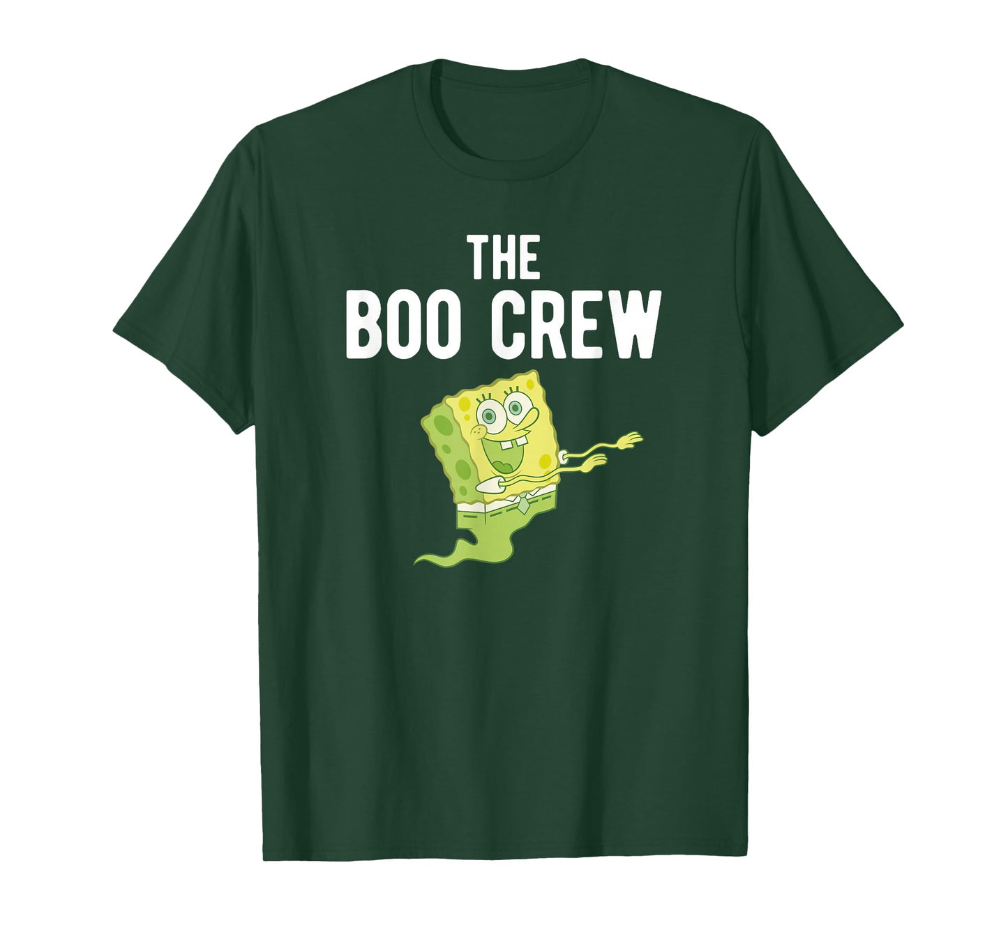 SpongeBob SquarePants Halloween SpongeBob Ghost Boo Crew T-Shirt