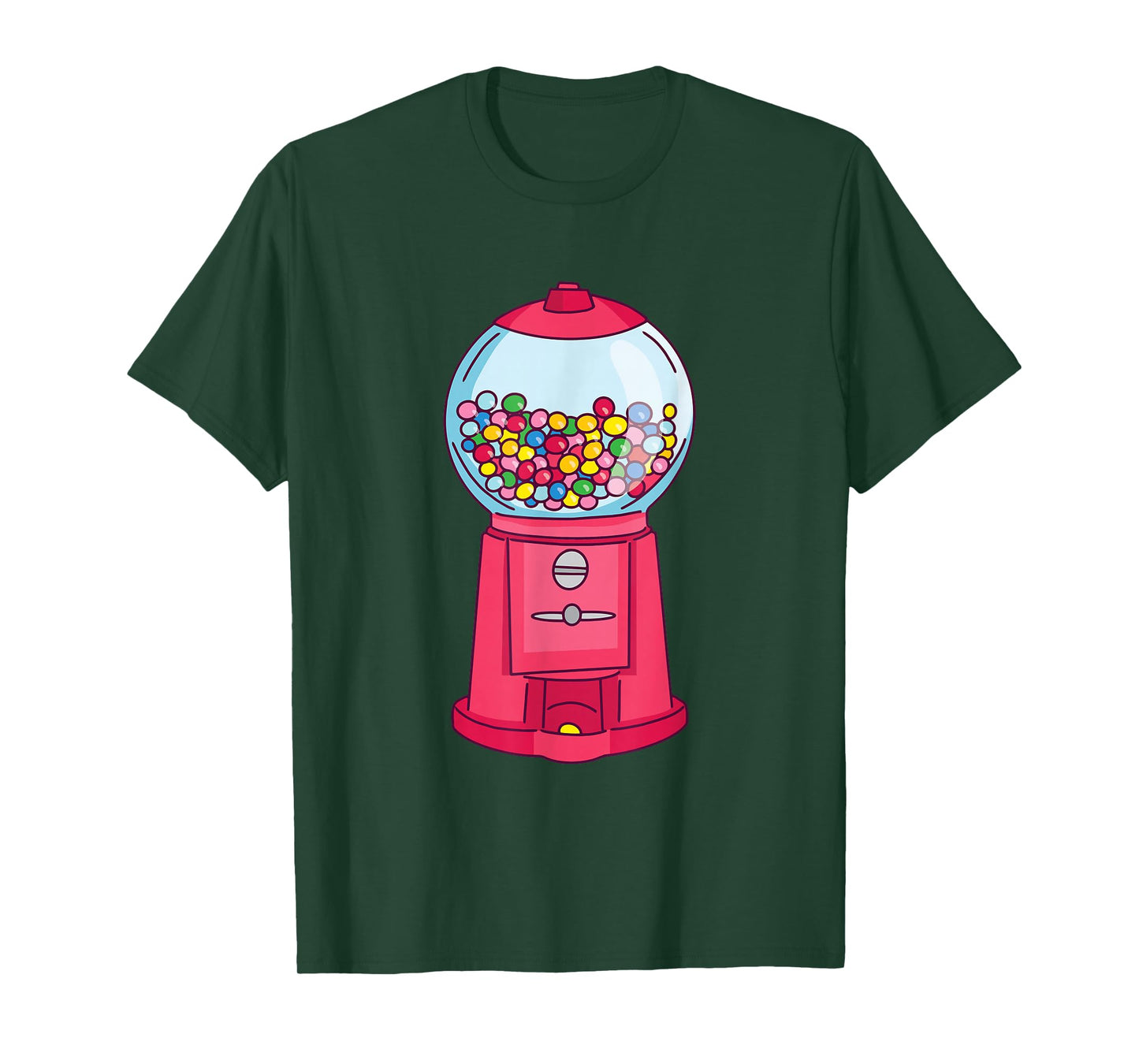 Gumball Machine Sweet Candy Gumball Bubble Gum Machine T-Shirt