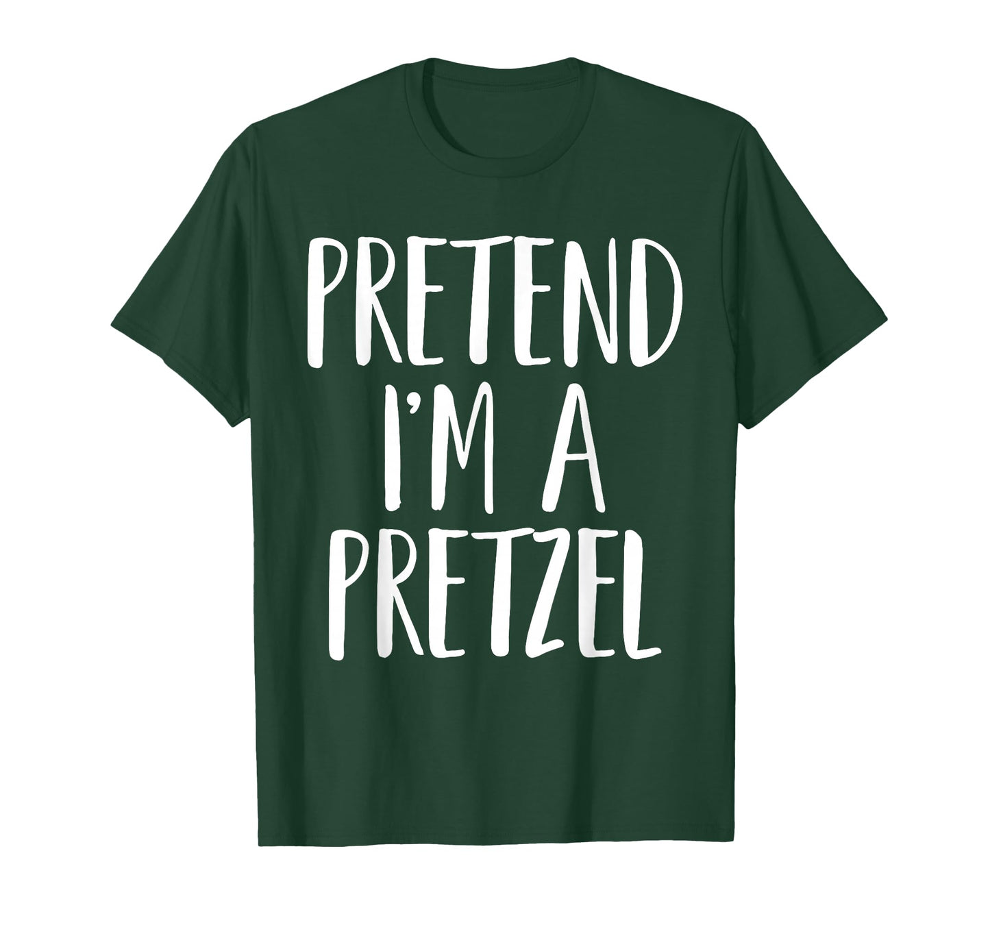 Pretend I'm A Pretzel Family Women Men Kid Halloween Costume T-Shirt