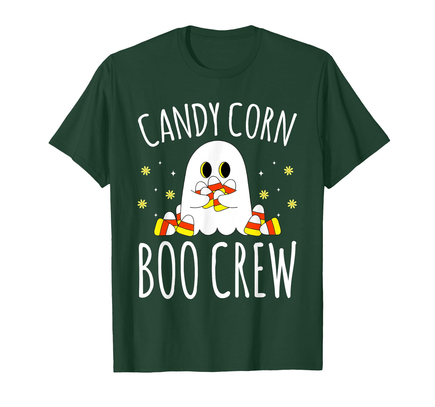 Candy Corn Crew Halloween Costume Men Women Friends T-Shirt