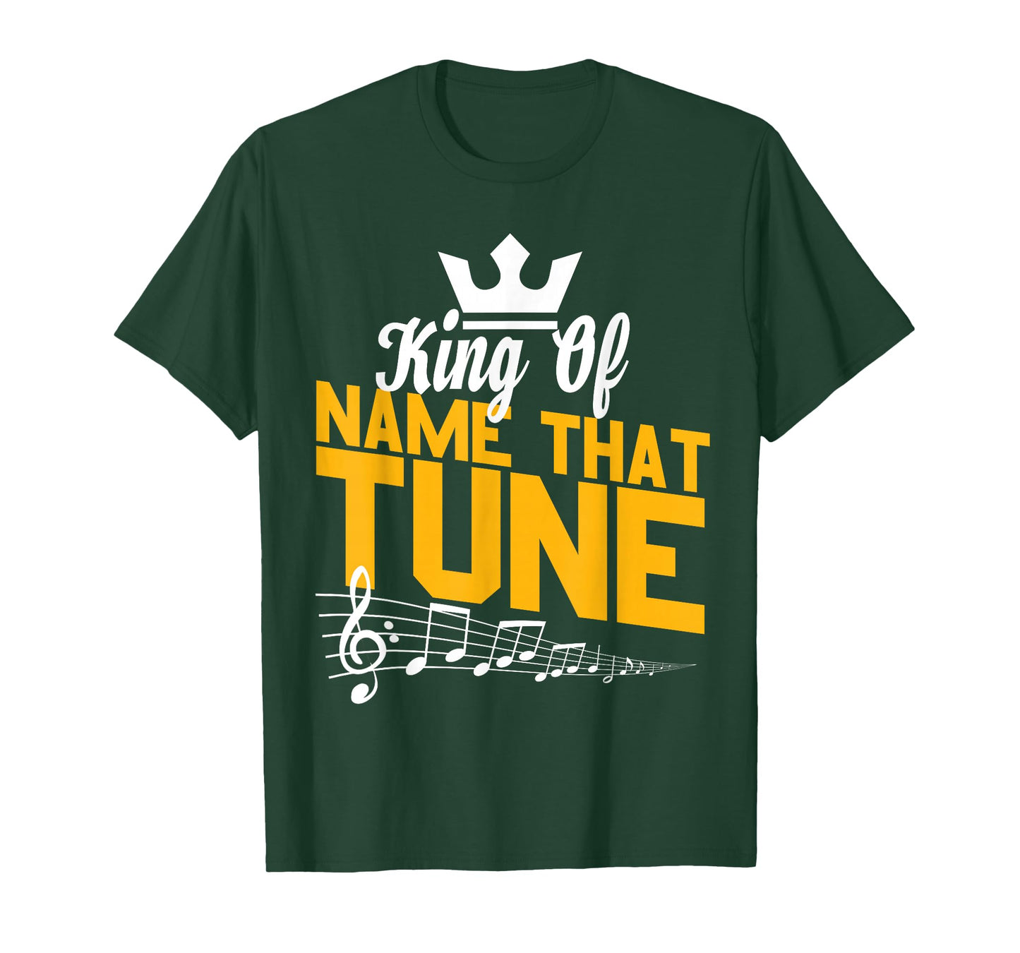 Name That Tune Trivia Night King Funny T-Shirt