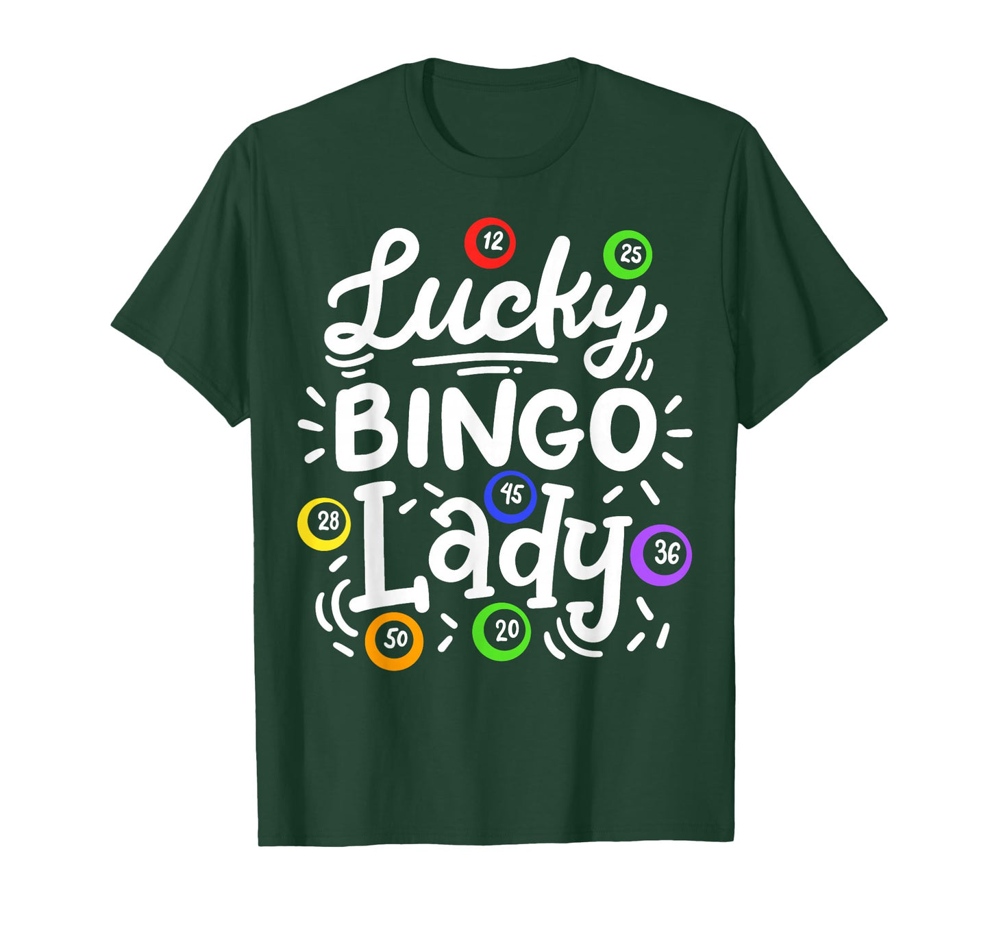 Bingo Lucky Bingo Lady T-Shirt