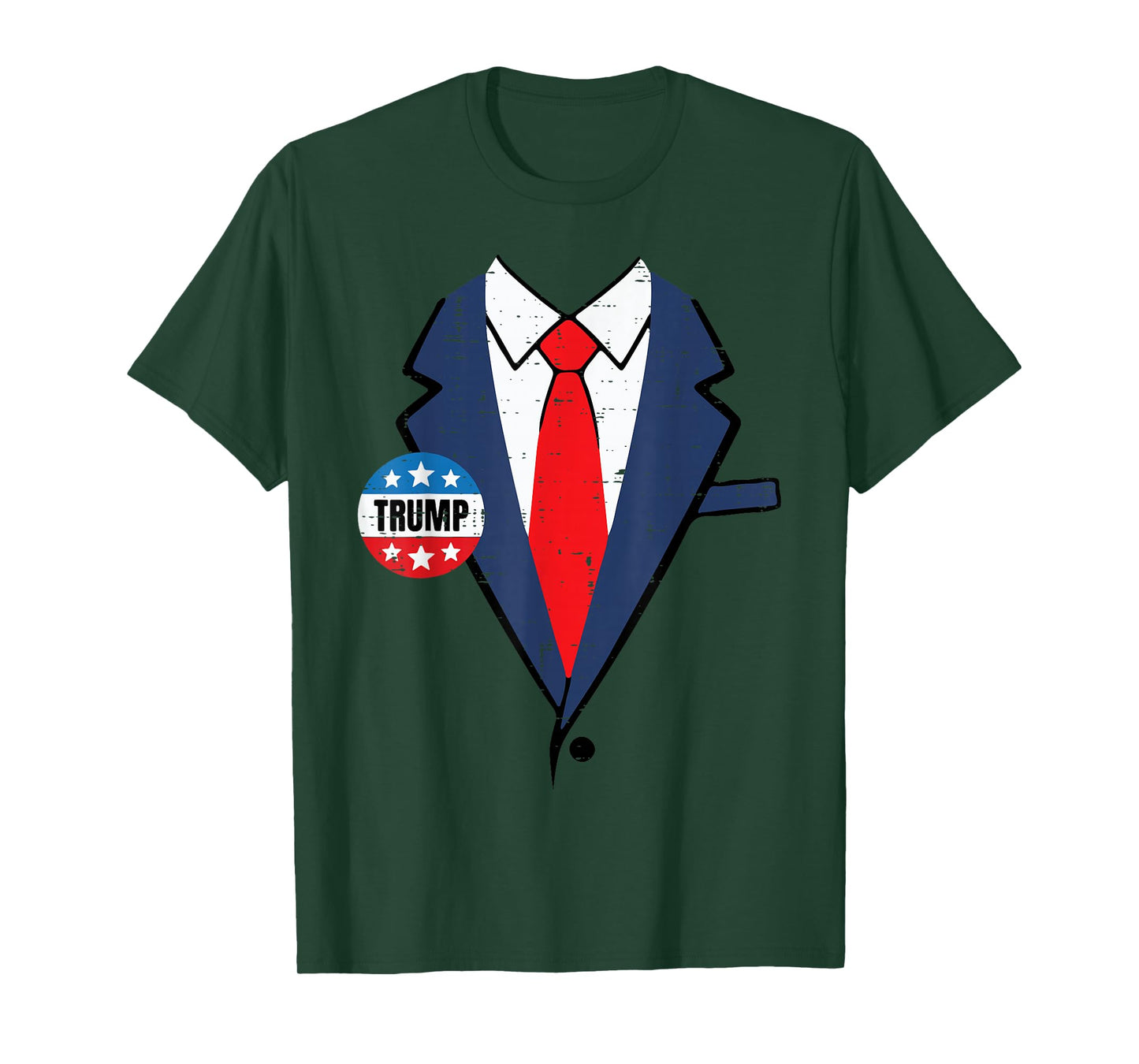 Halloween President Suit Costume Funny Men Women Kid T-Shirt