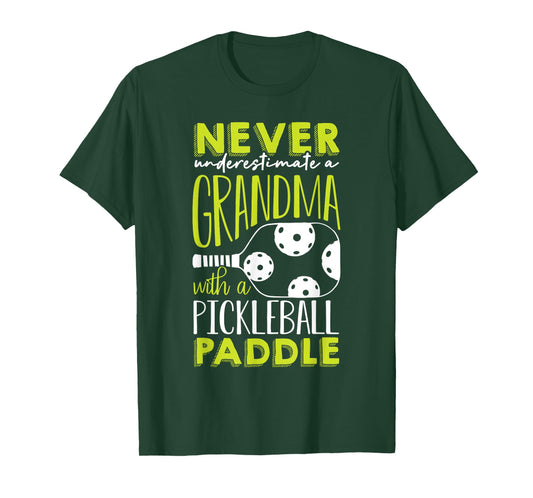 Funny Pickleball Grandma Shirt Grandmother Pickleball T-Shirt