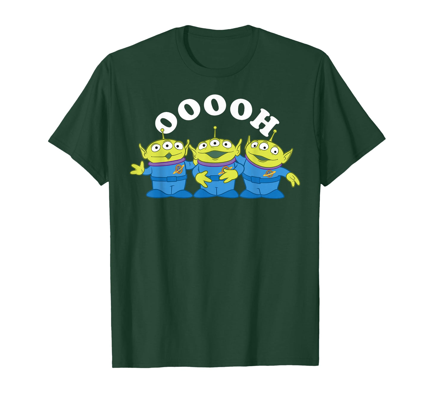 Disney Pixar Toy Story OOOHHH Alien Trio Portrait T-Shirt