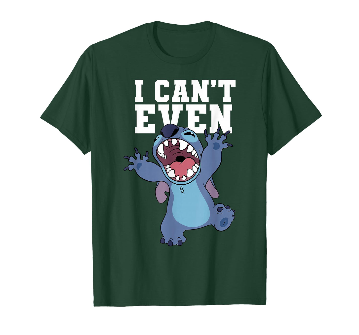 Disney Lilo & Stitch Monster Attack I Can't Even Quote T-Shirt