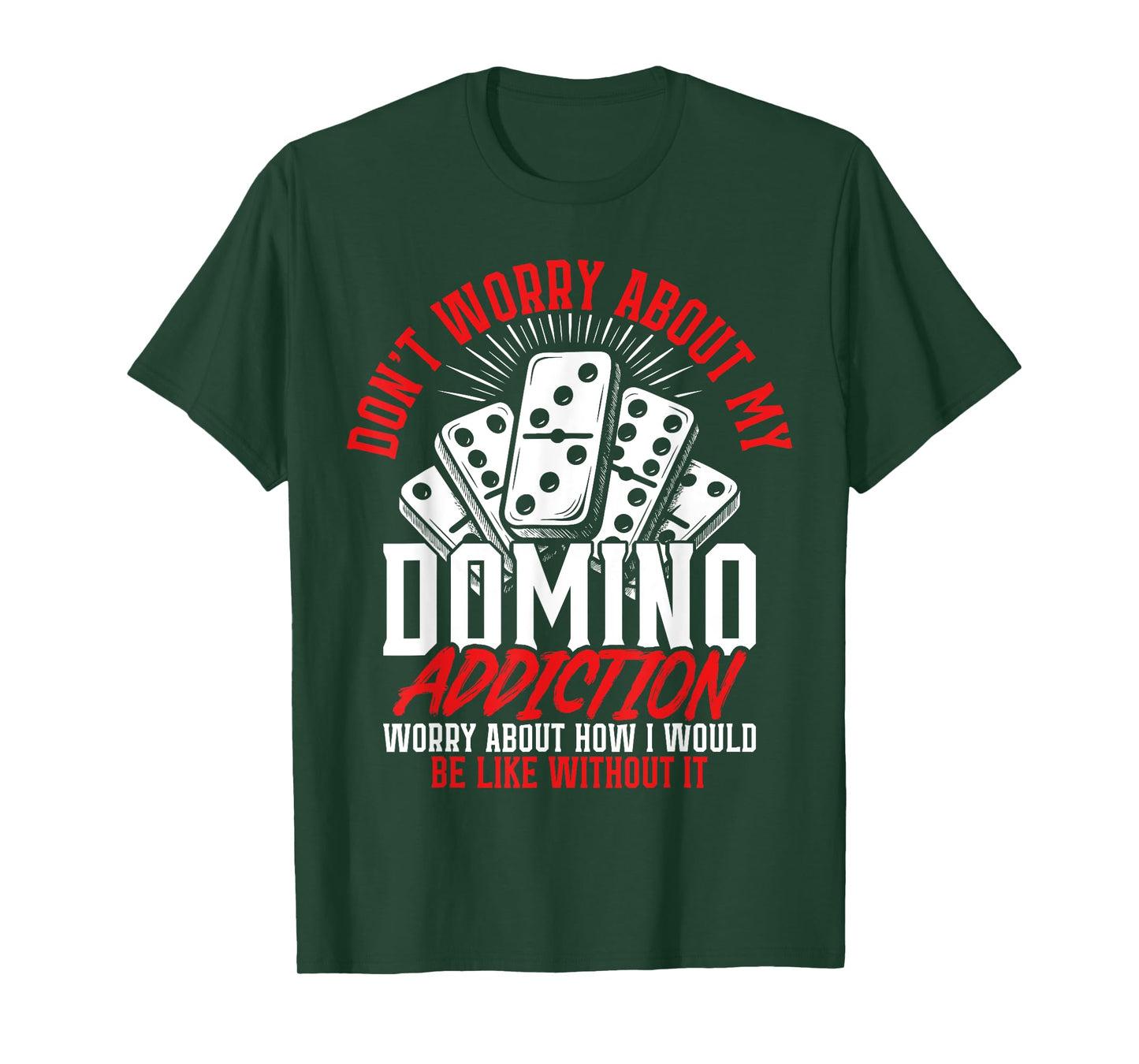 Dominoe Game Tile Game Player Enthusiast Dominoe T-Shirt
