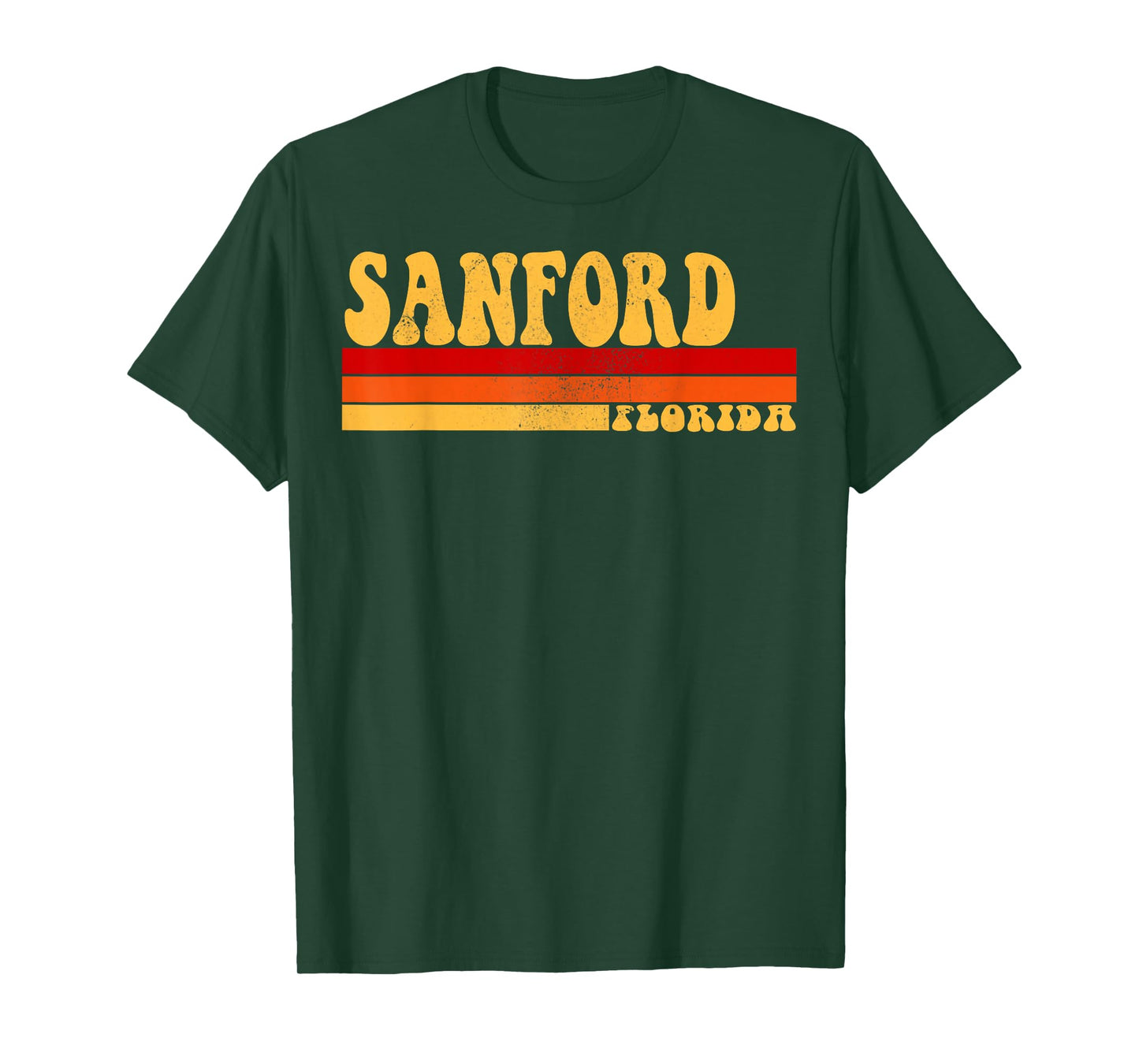 SANFORD Florida City Vintage Roots Retro Design 70s 80s T-Shirt