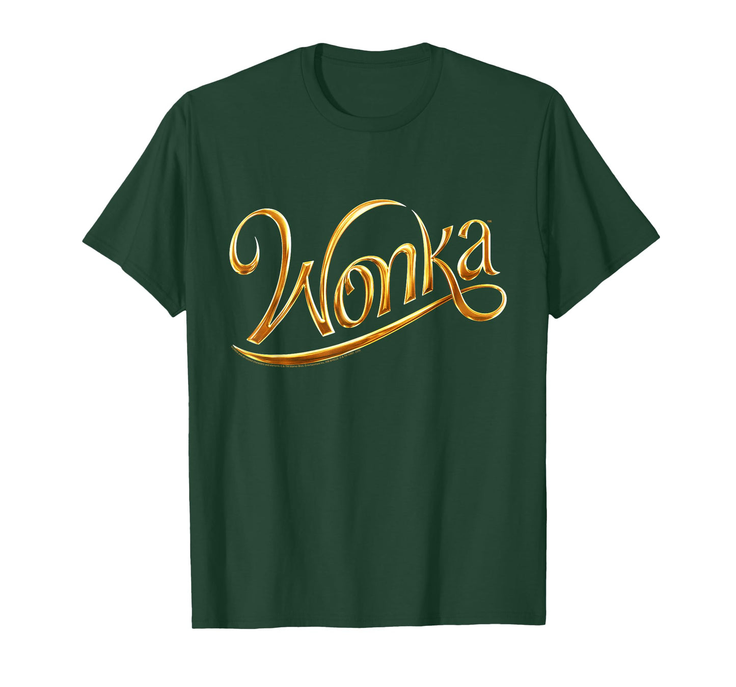Wonka Movie New Gold Logo T-Shirt