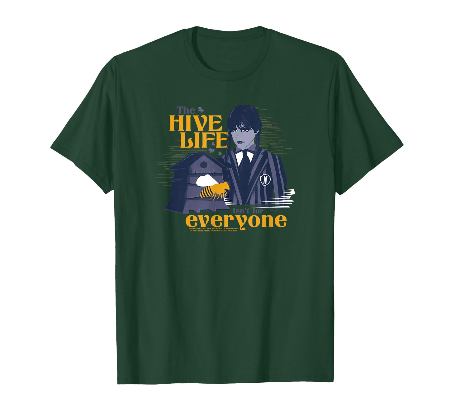 Wednesday The Hive Life Bee Poster T-Shirt