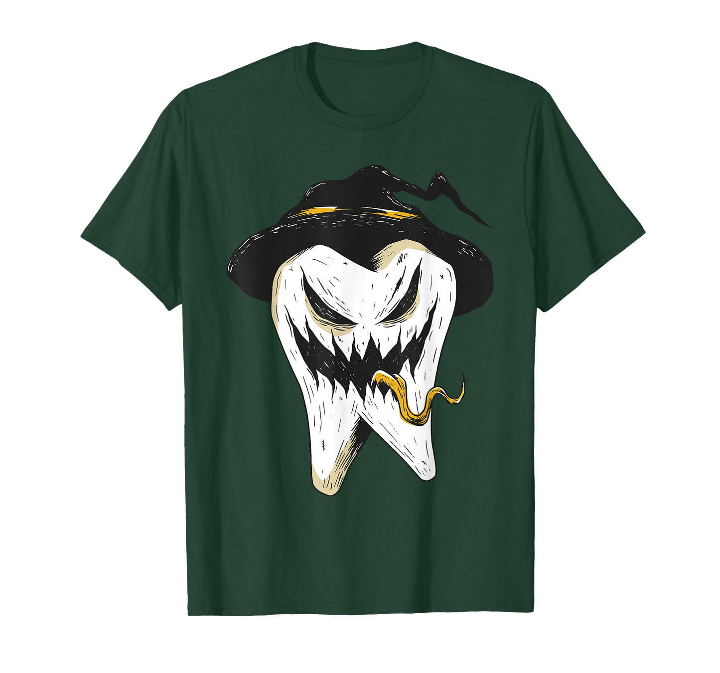 Halloween I Tooth Fairy Monster Tooth Horror Scary Evil T-Shirt