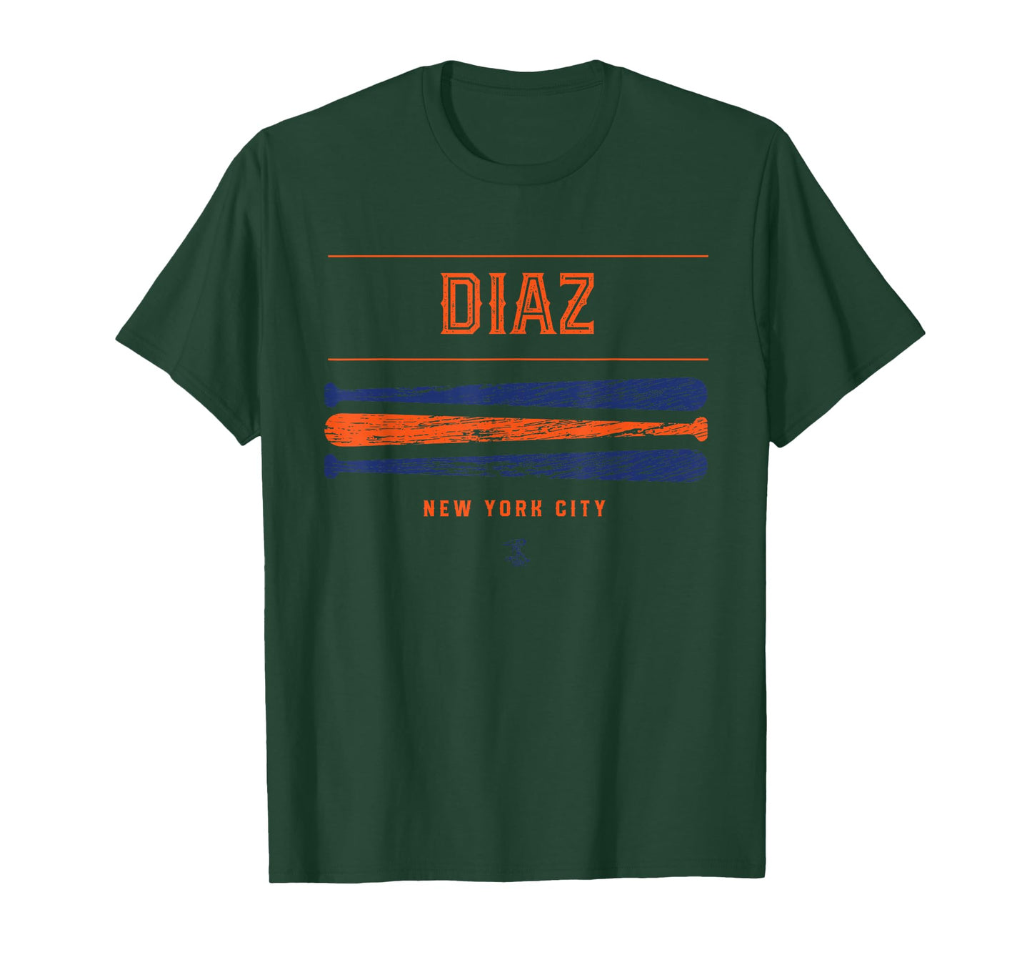 Edwin Diaz Vintage Baseball Bat Gameday T-Shirt