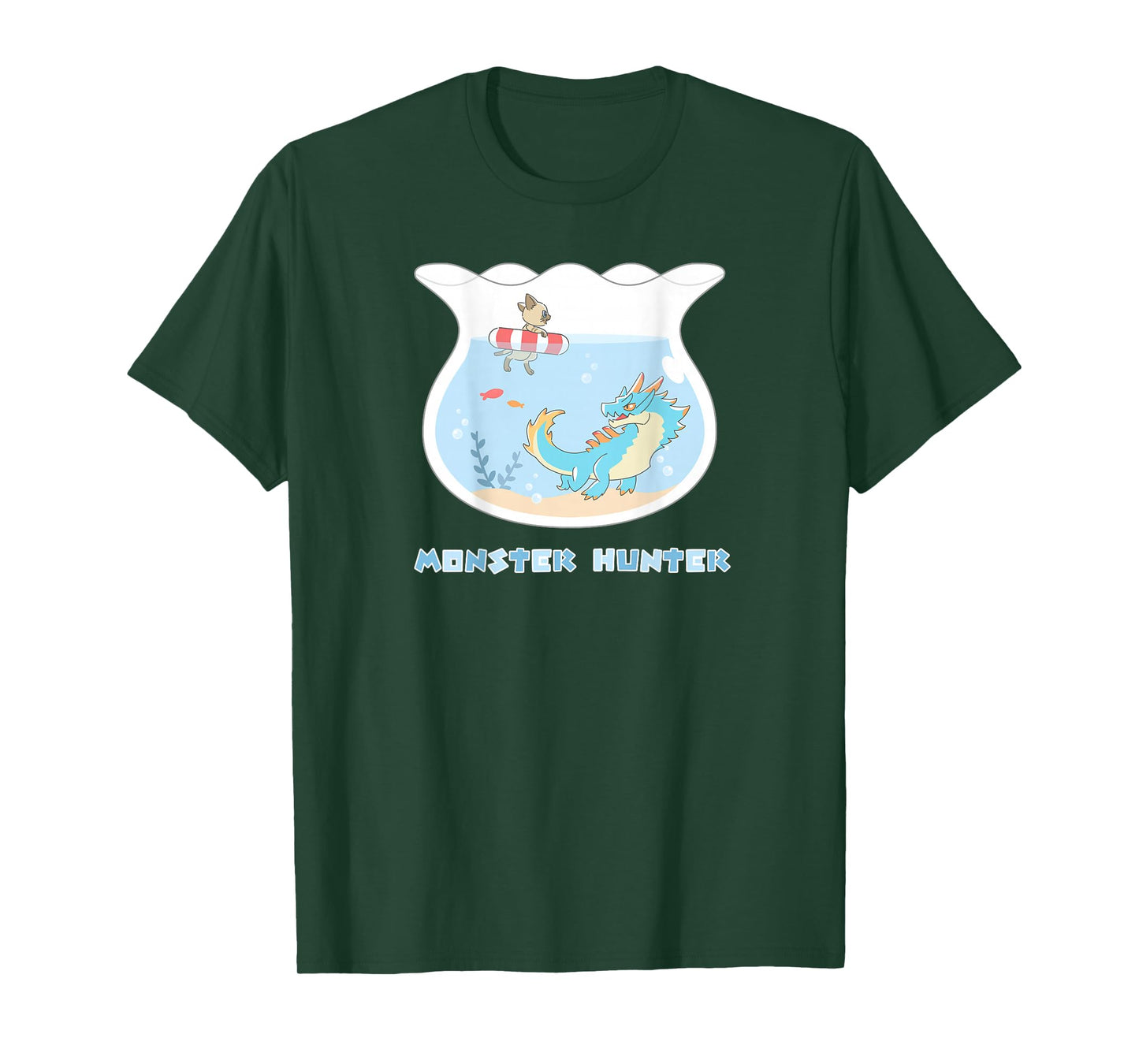 Monster Hunter Lagiacrus & Felyne BP T-Shirt