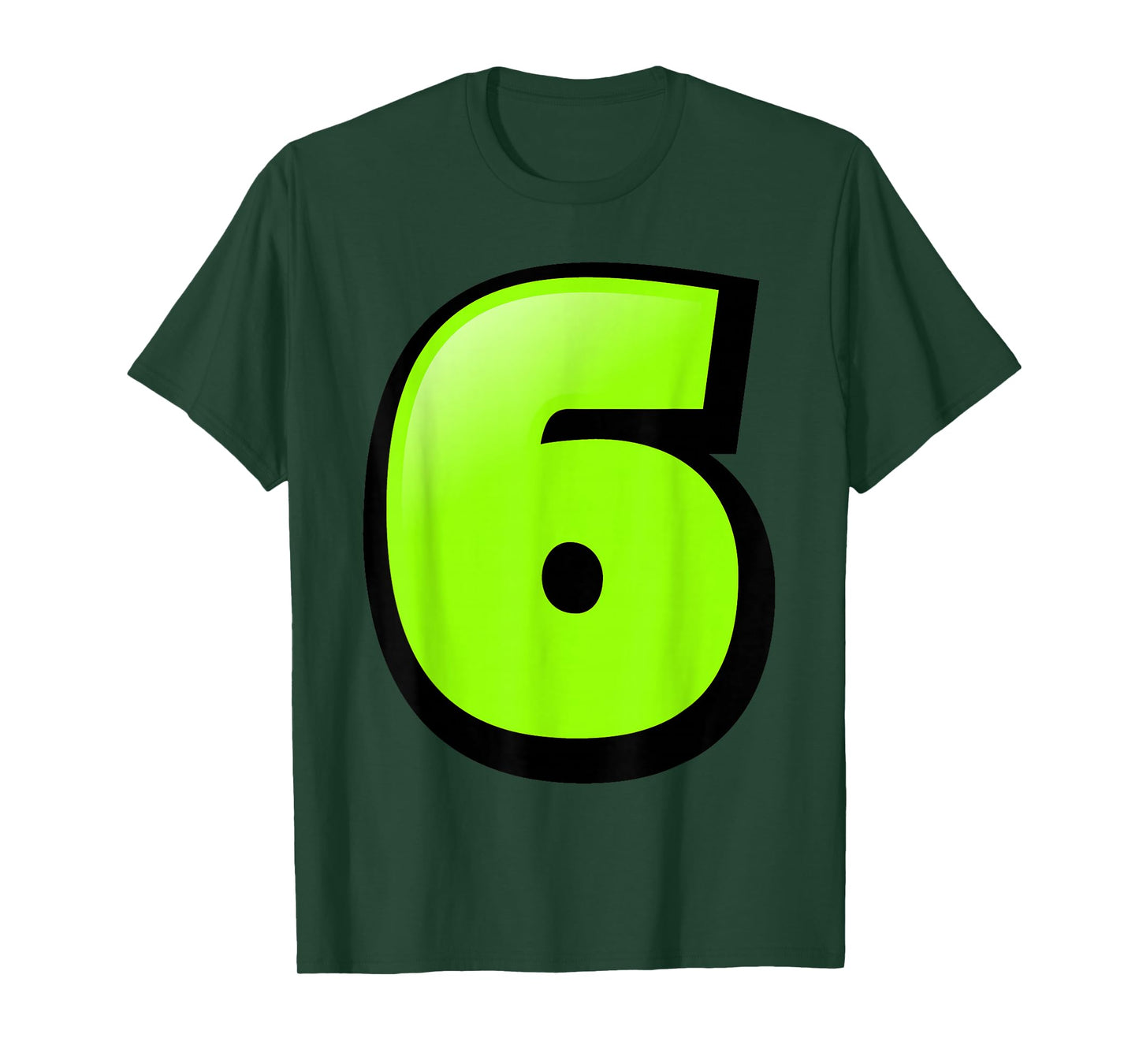 6 Number Six Seven 67 Gen Alpha Slang T Funny Meme Matching T-Shirt