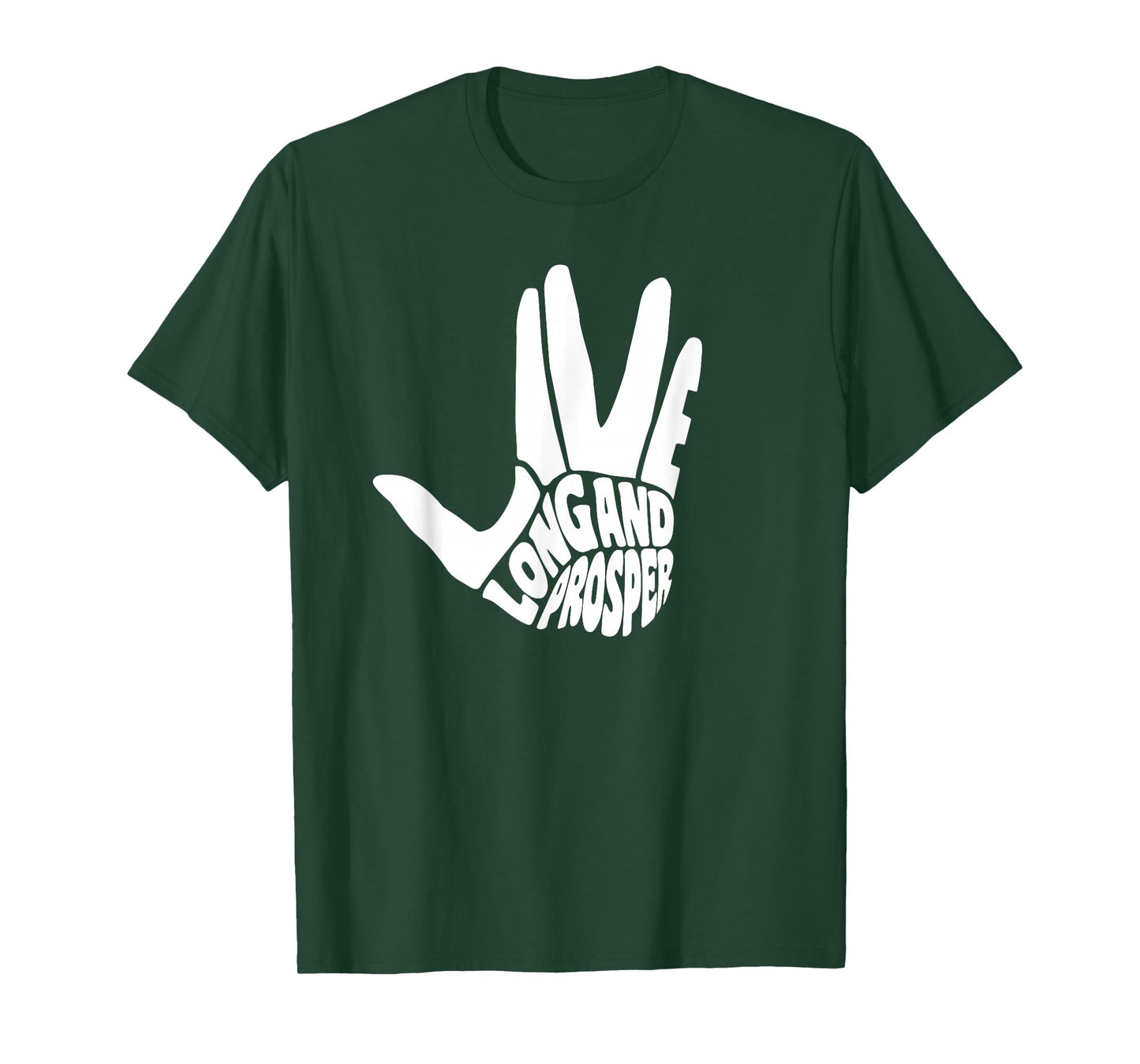 Live Long Earthling and Prosper T-Shirt