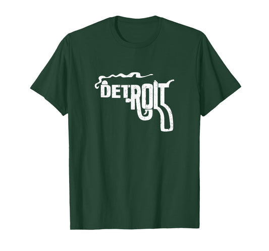Detroit Smoking Gun Vintage T-Shirt