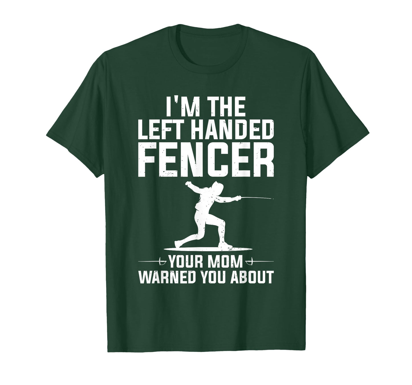 Funny Fencing Art for Men Women Kids Fencer Fencing Sport T-Shirt
