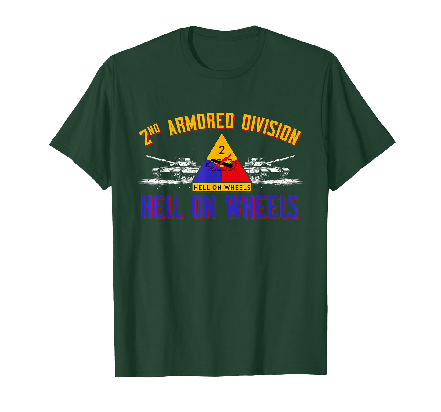 2nd Armored Division Ft Hood Texas Vintage Gifts T-Shirt
