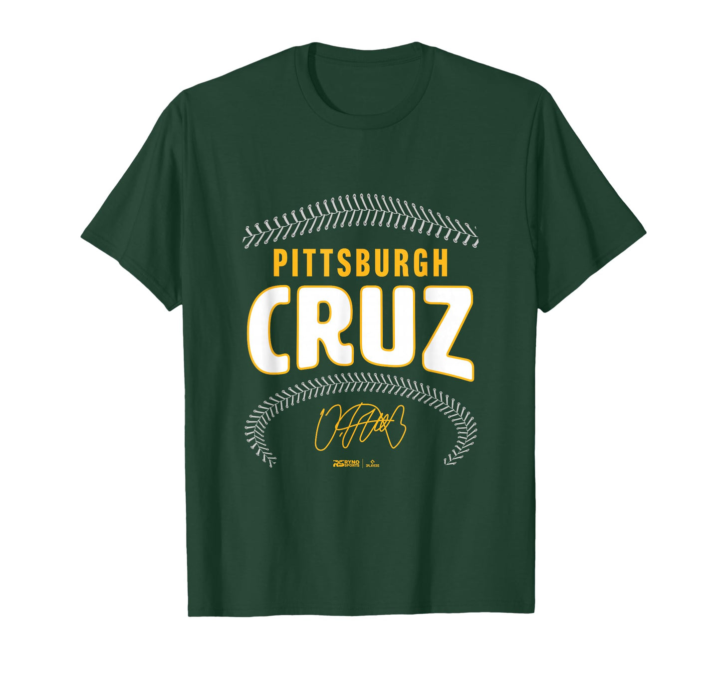 Oneil Cruz Pittsburgh Baseball Name & Number (Front & Back) T-Shirt