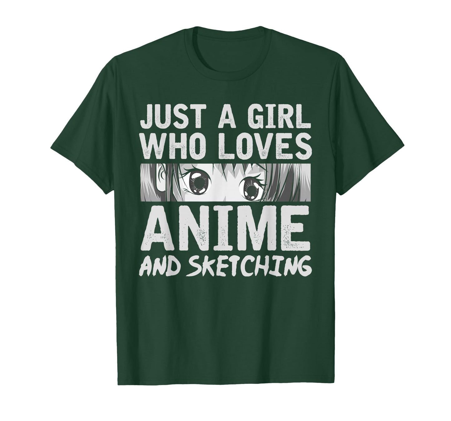 Japanese Manga Drawing Otaku Gift Anime Girl T-Shirt