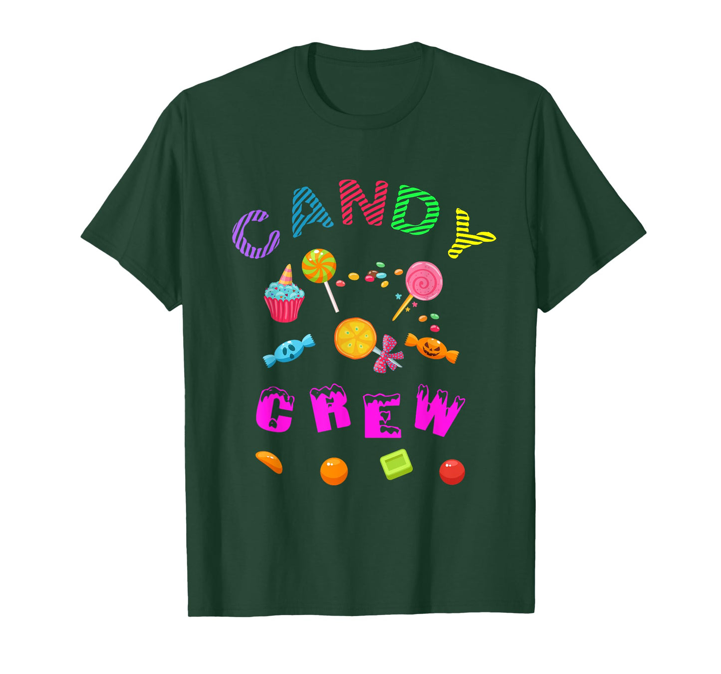 Candy Land Candy Crew Decorations Sweetie Candy Squad T-Shirt