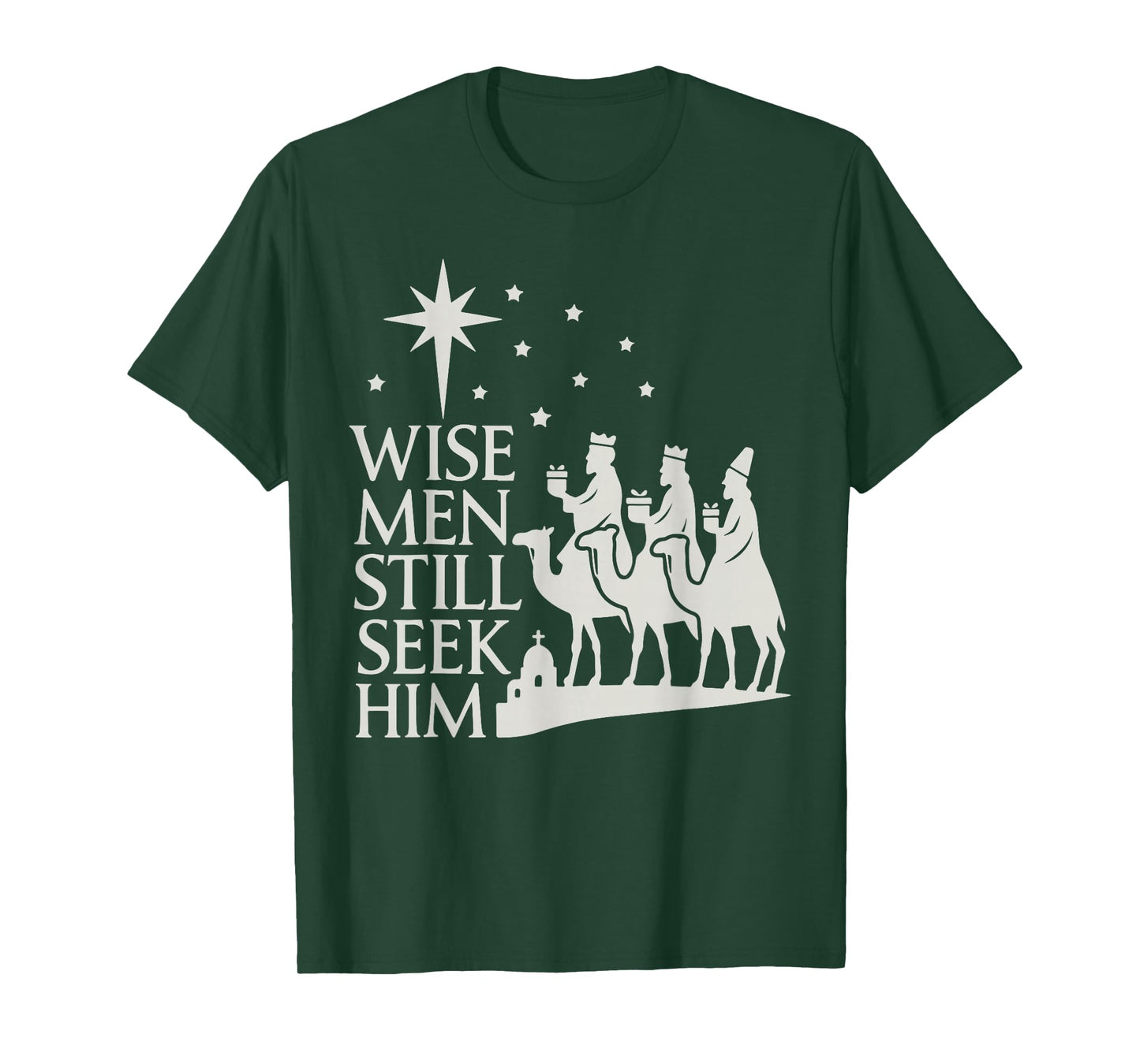 Wise Men Still Seek Him Christmas Christian Pajamas for Kids T-Shirt