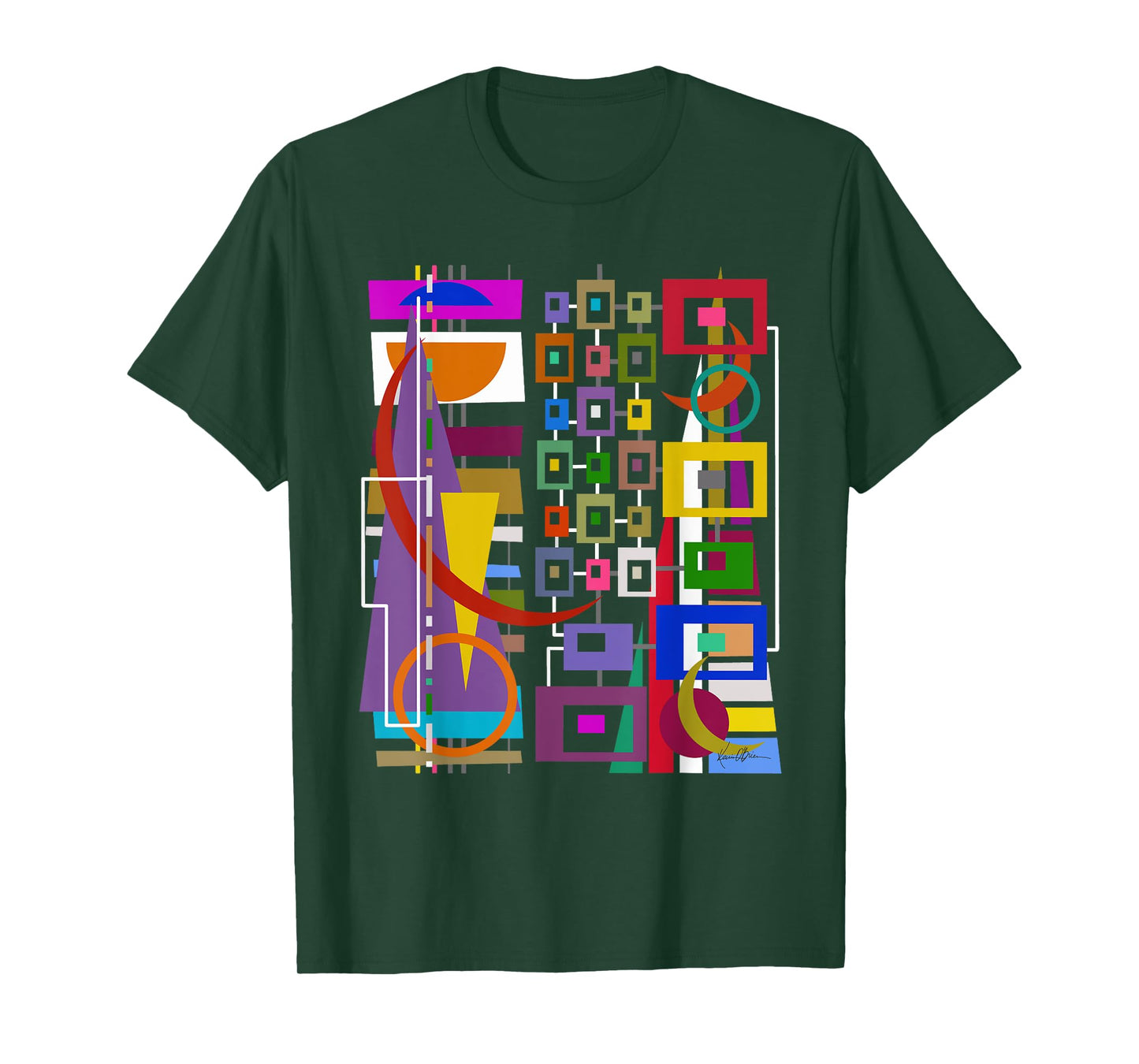 Original Art Gift Tee Abstract Raver Gamer Artist Hipster T-Shirt