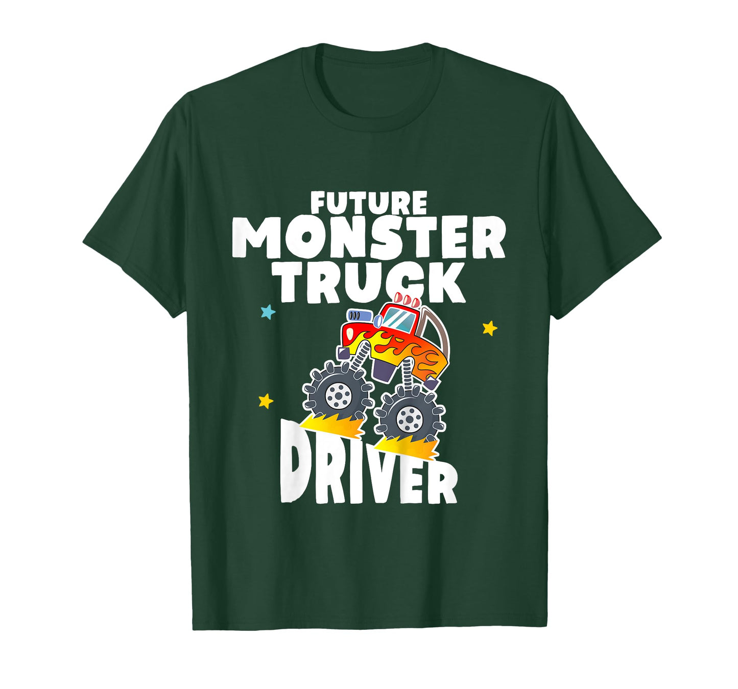 Future Monster Truck Driver T-Shirt - Gift Idea for Toddler T-Shirt