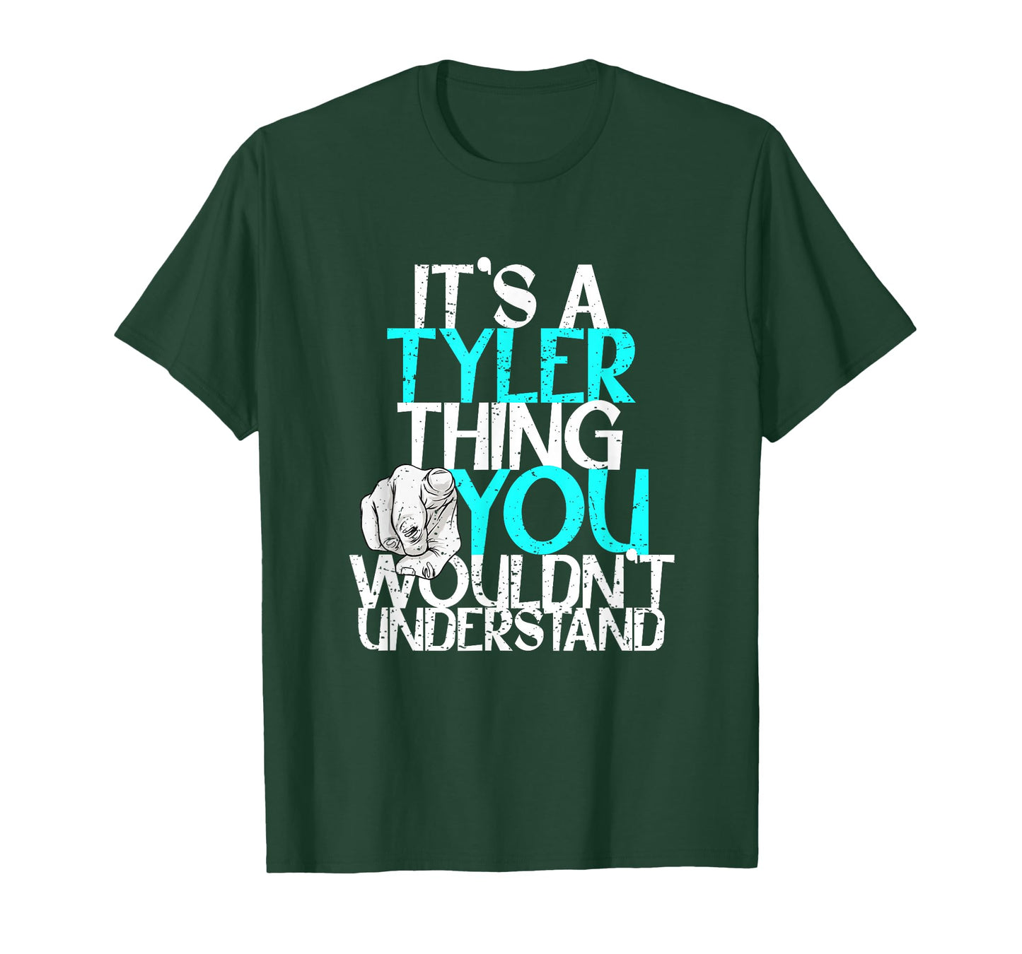 Custom Tyler Gifts & Accessories for Men It's A Tyler Thing You Wouldn't Understand T-Shirt