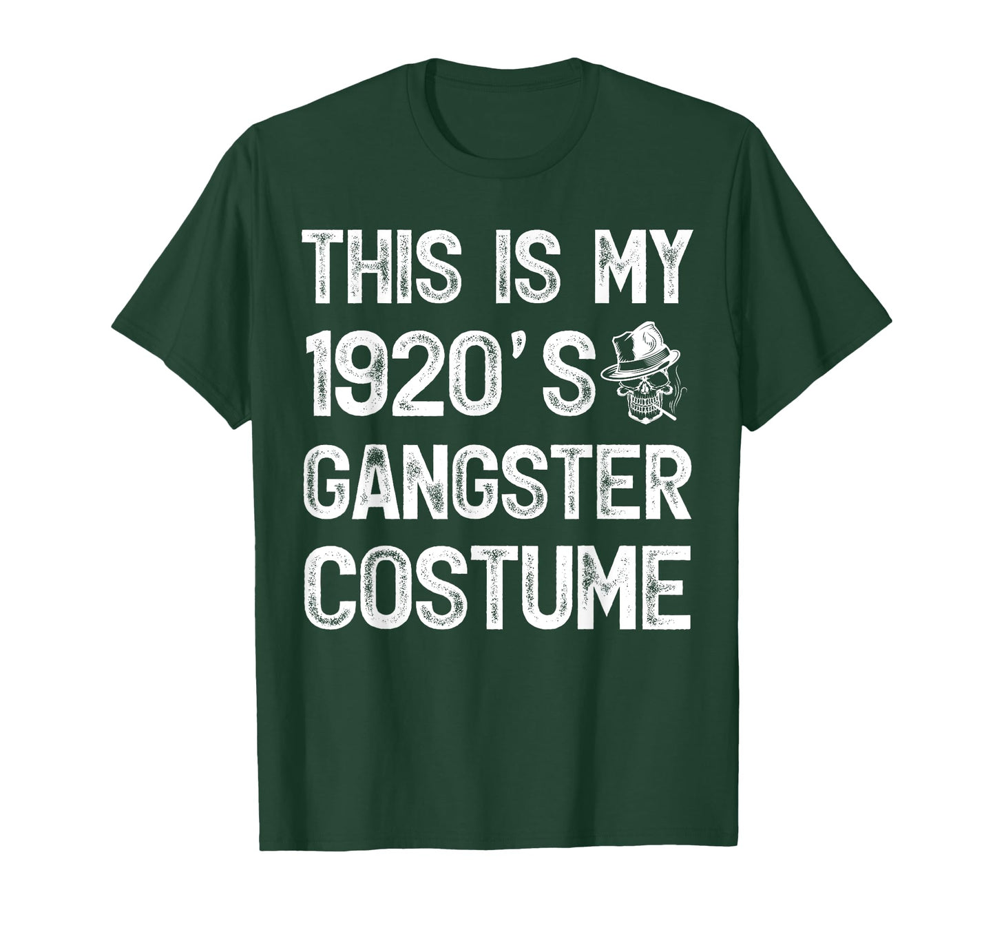 Vintage This Is My 1920's Gangster Costume T-Shirt